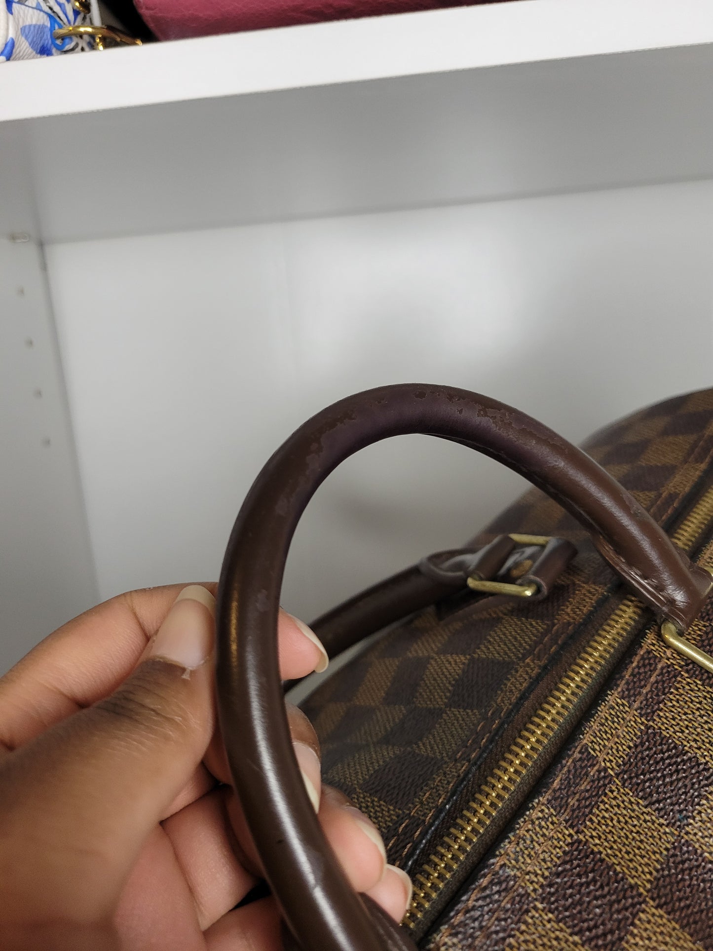 Louis Vuitton Damier Ebene Speedy 35 SD4089
