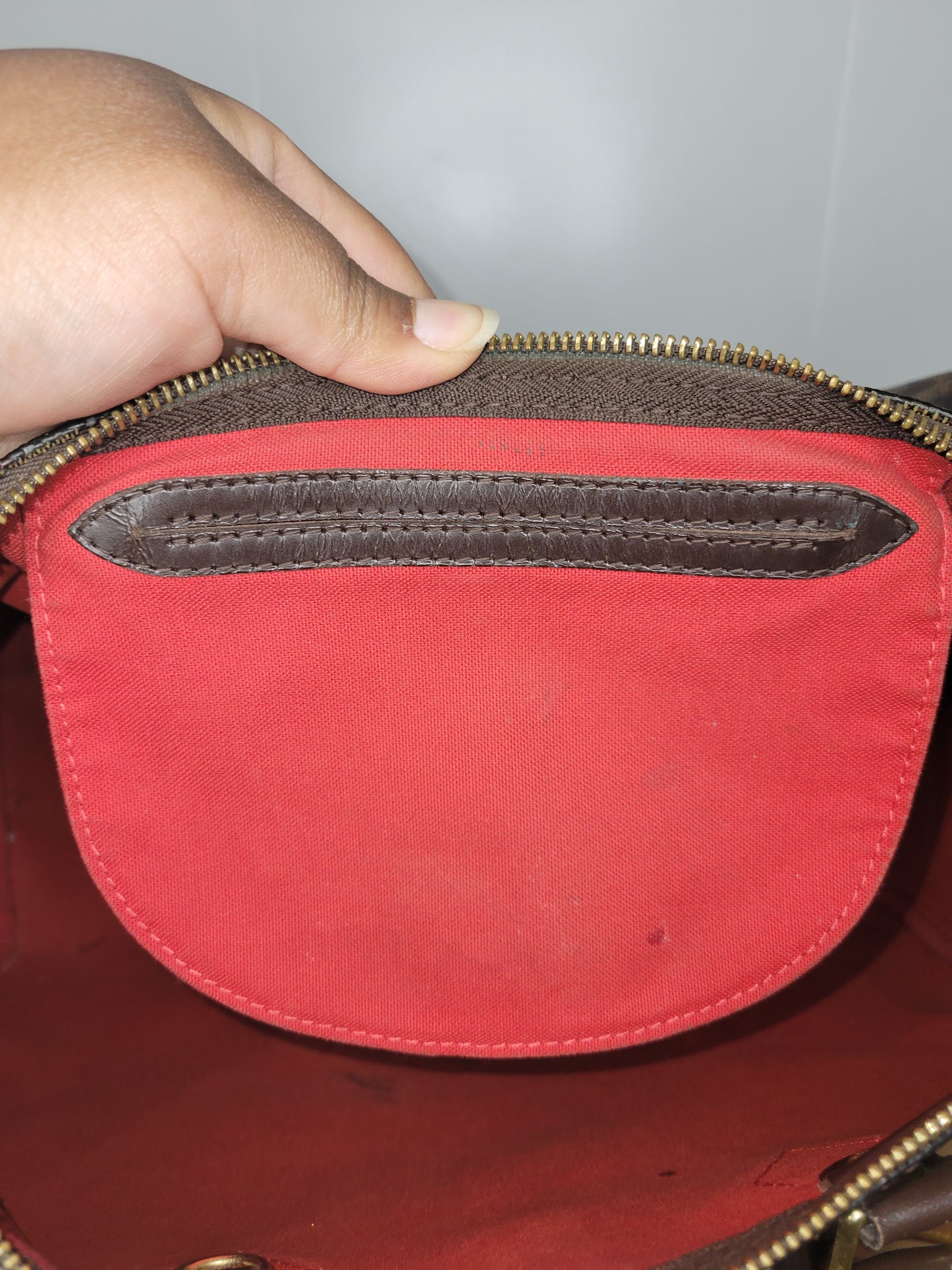 Louis Vuitton Damier Ebene Speedy 35 SD4089