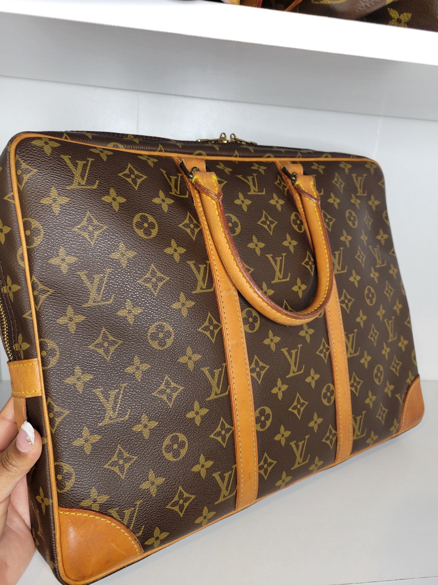 Louis Vuitton Porte Documents Voyage Business Handbag 8907 VI