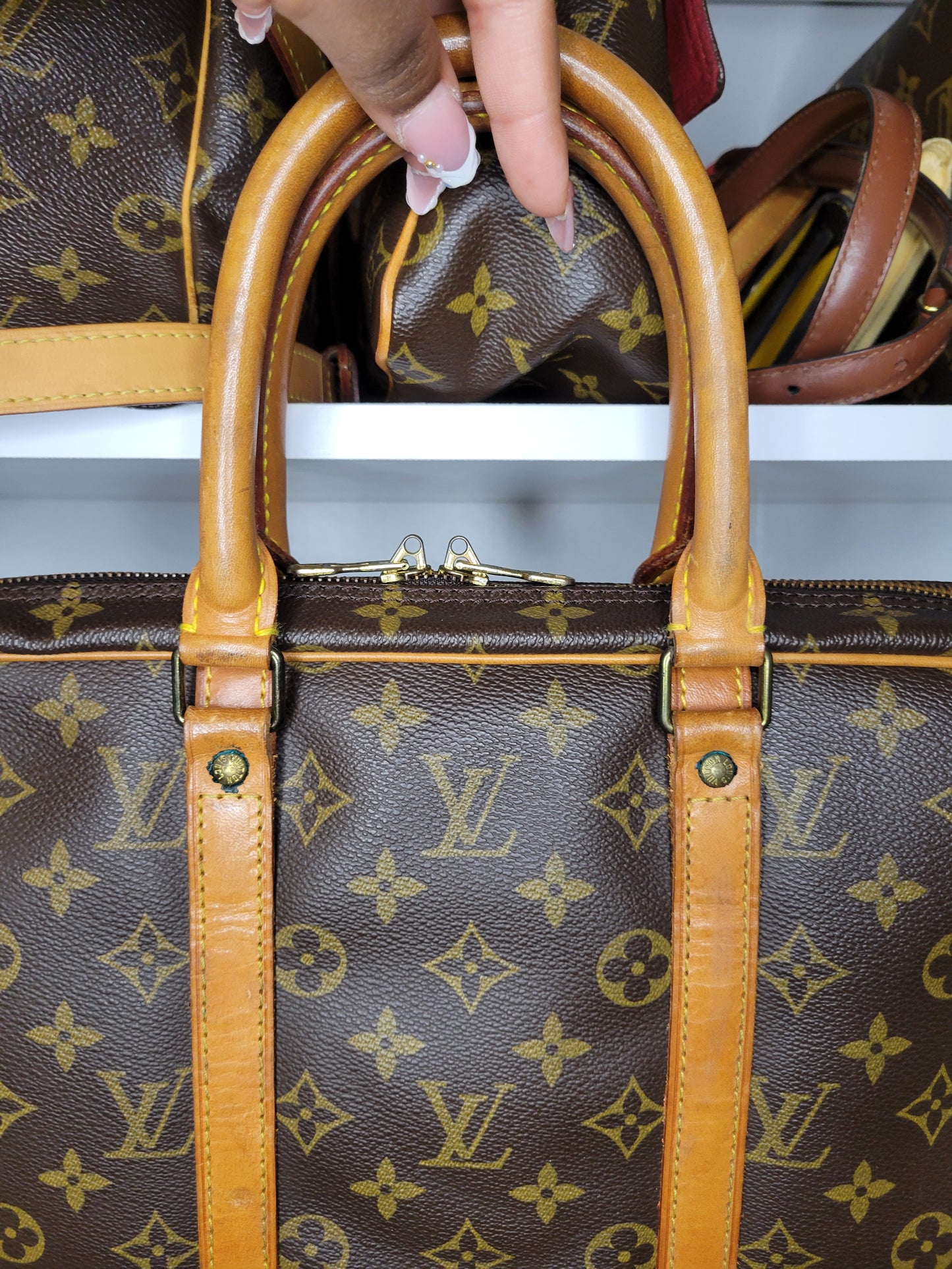 Louis Vuitton Porte Documents Voyage Business Handbag 8907 VI