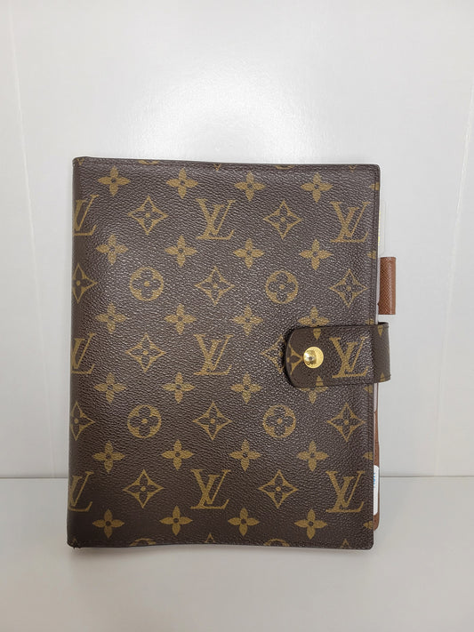 Louis Vuitton Monogram Agenda GM TH0039 *Initials SIA