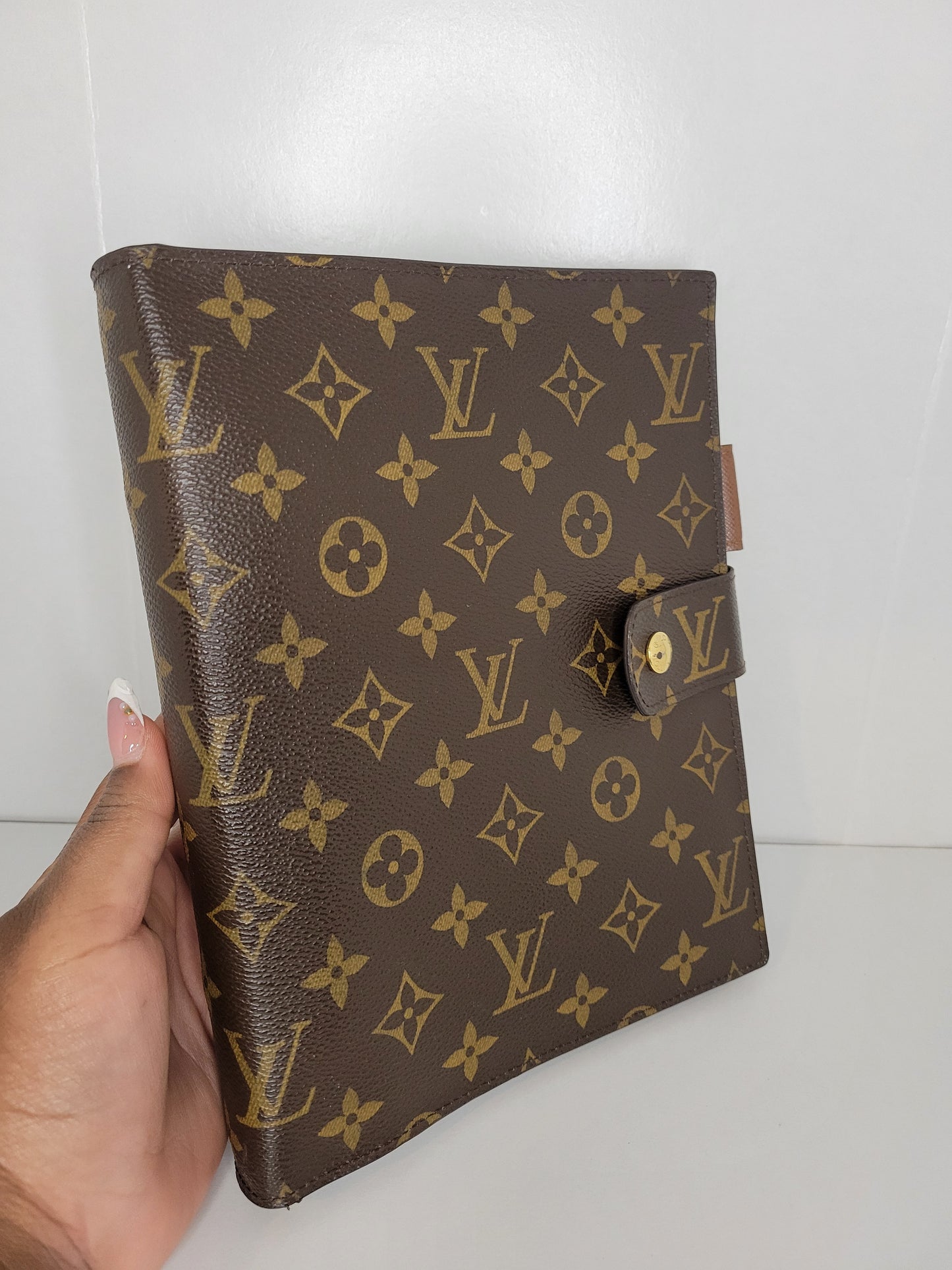 Louis Vuitton Monogram Agenda GM TH0039 *Initials SIA