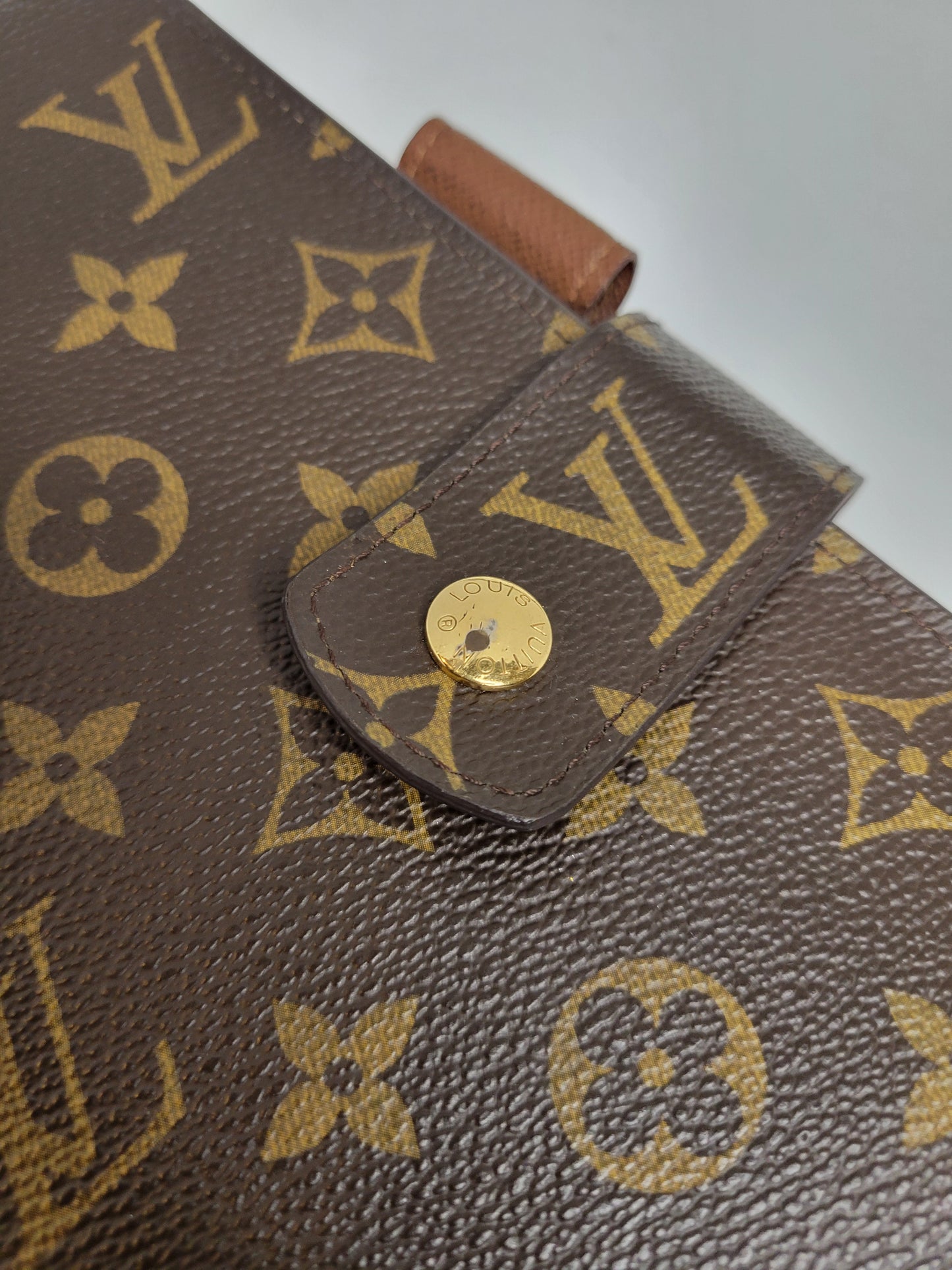 Louis Vuitton Monogram Agenda GM TH0039 *Initials SIA