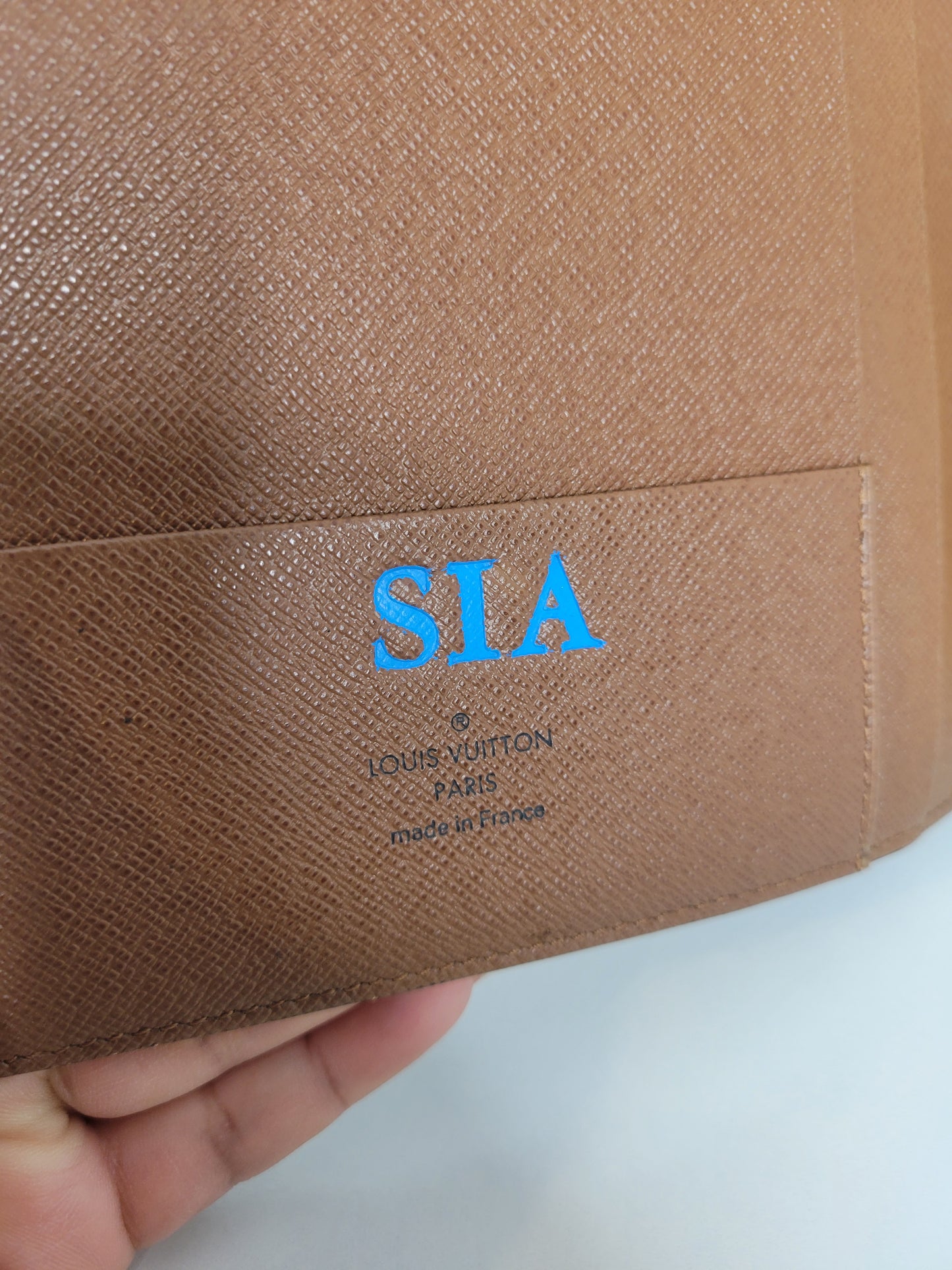 Louis Vuitton Monogram Agenda GM TH0039 *Initials SIA