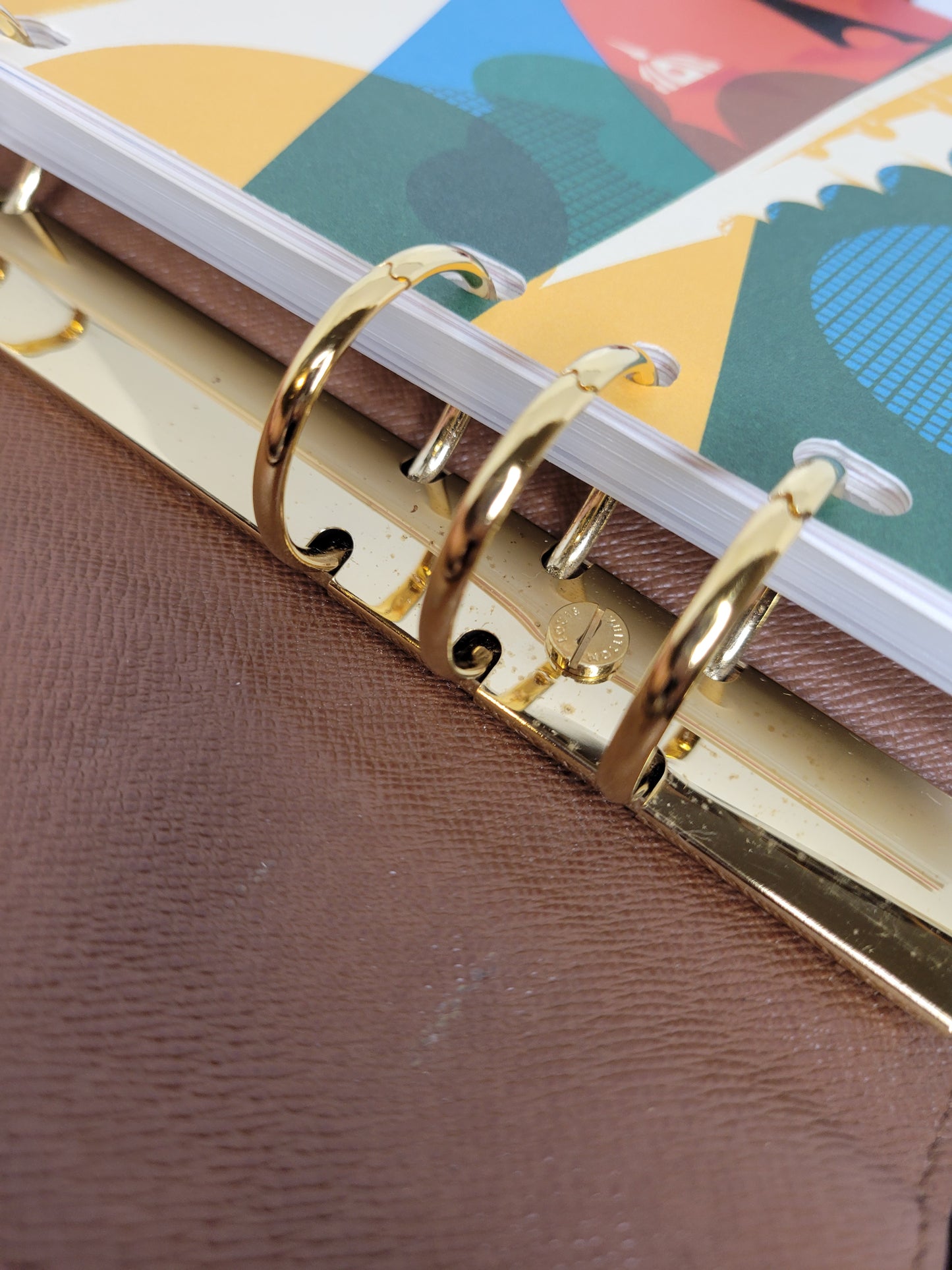 Louis Vuitton Monogram Agenda GM TH0039 *Initials SIA