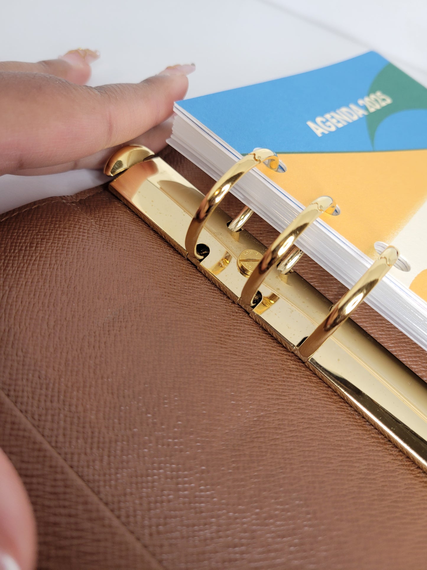 Louis Vuitton Monogram Agenda GM TH0039 *Initials SIA