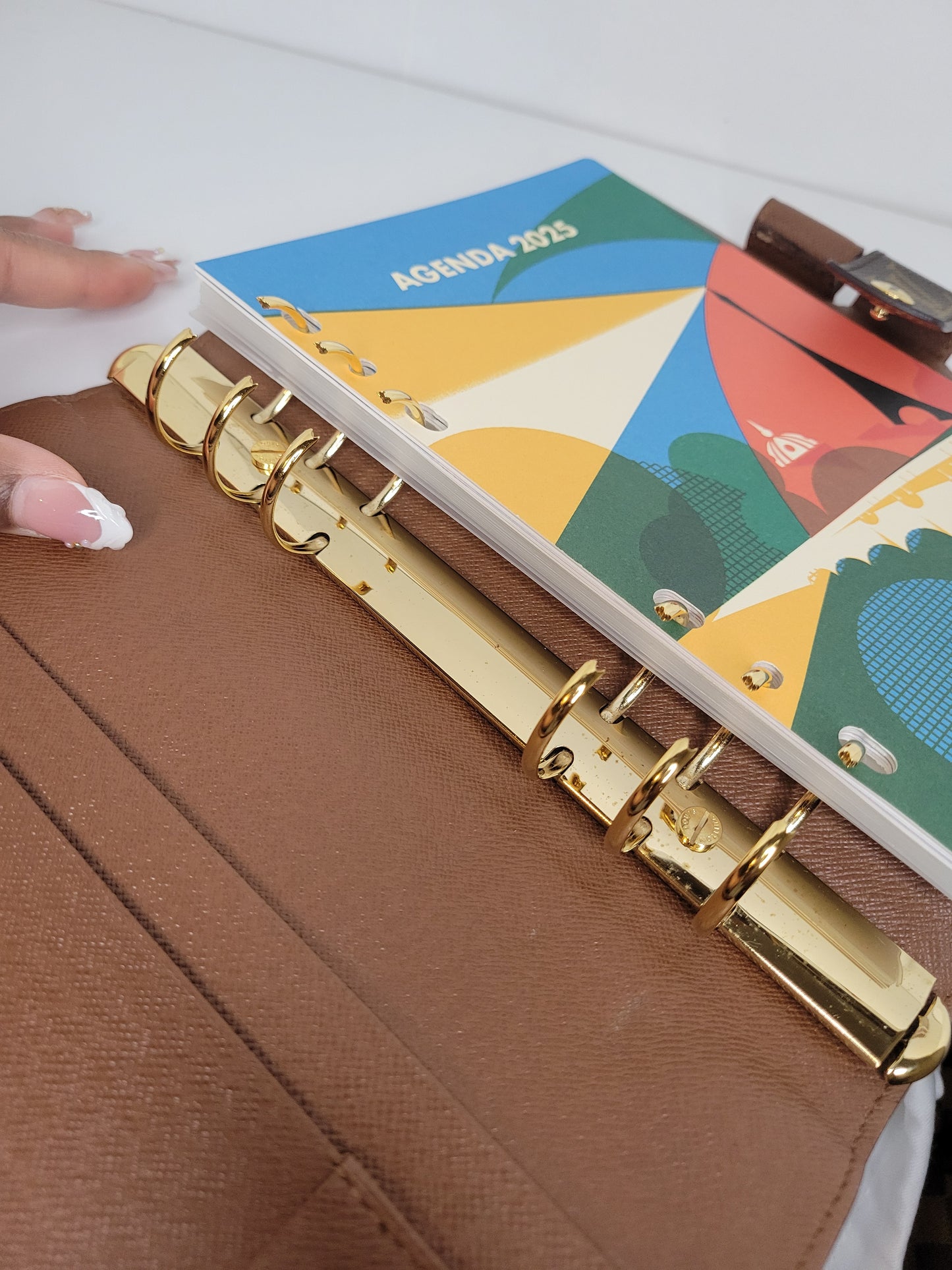 Louis Vuitton Monogram Agenda GM TH0039 *Initials SIA