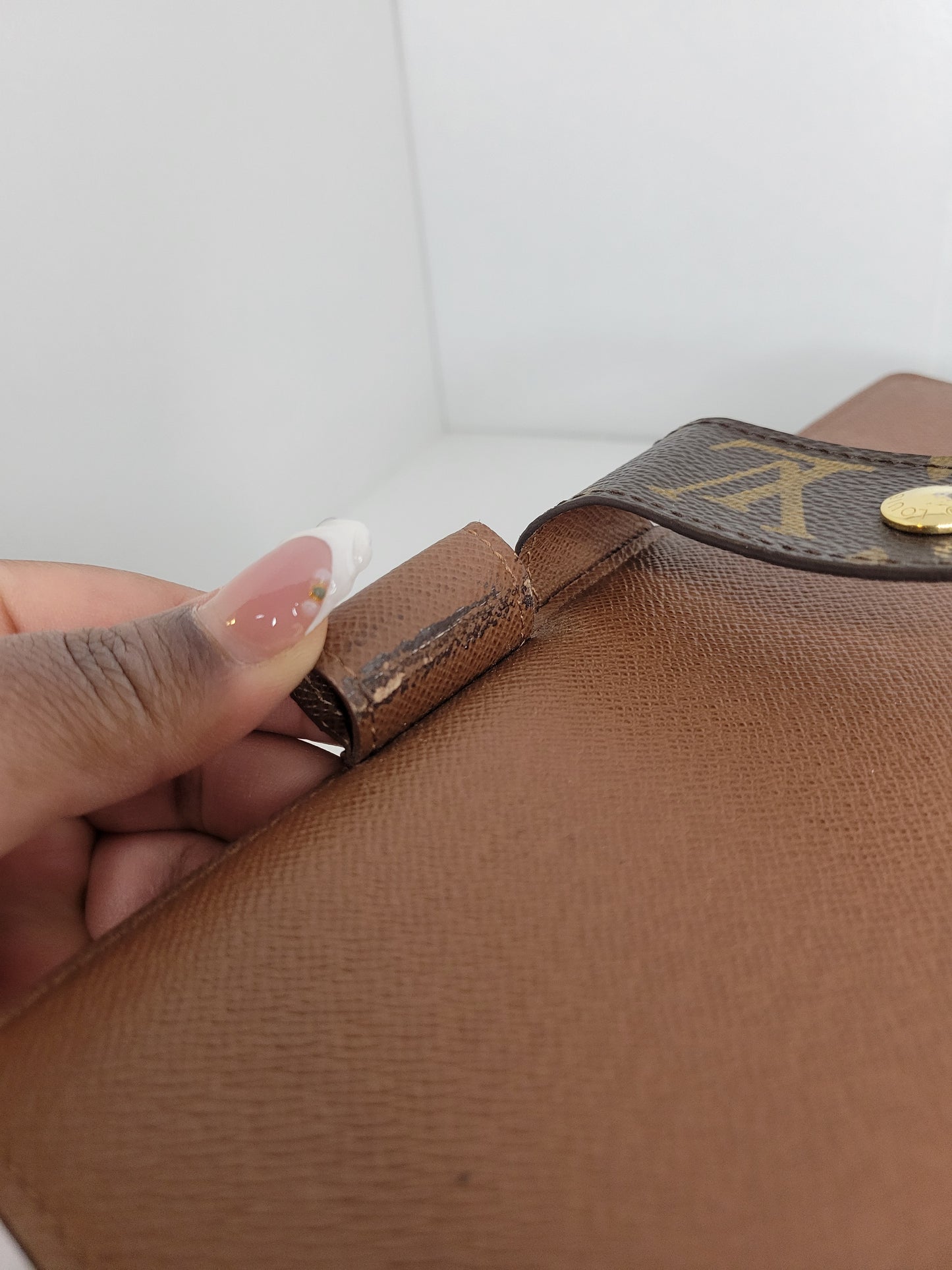 Louis Vuitton Monogram Agenda GM TH0039 *Initials SIA