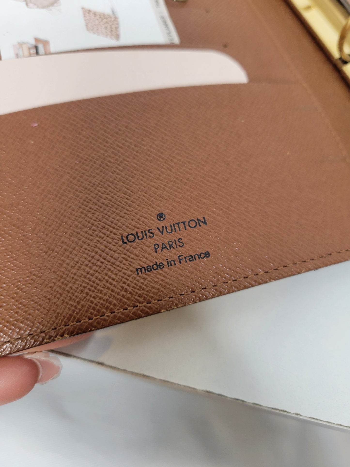 Louis Vuitton Monogram Agenda MM SP0048