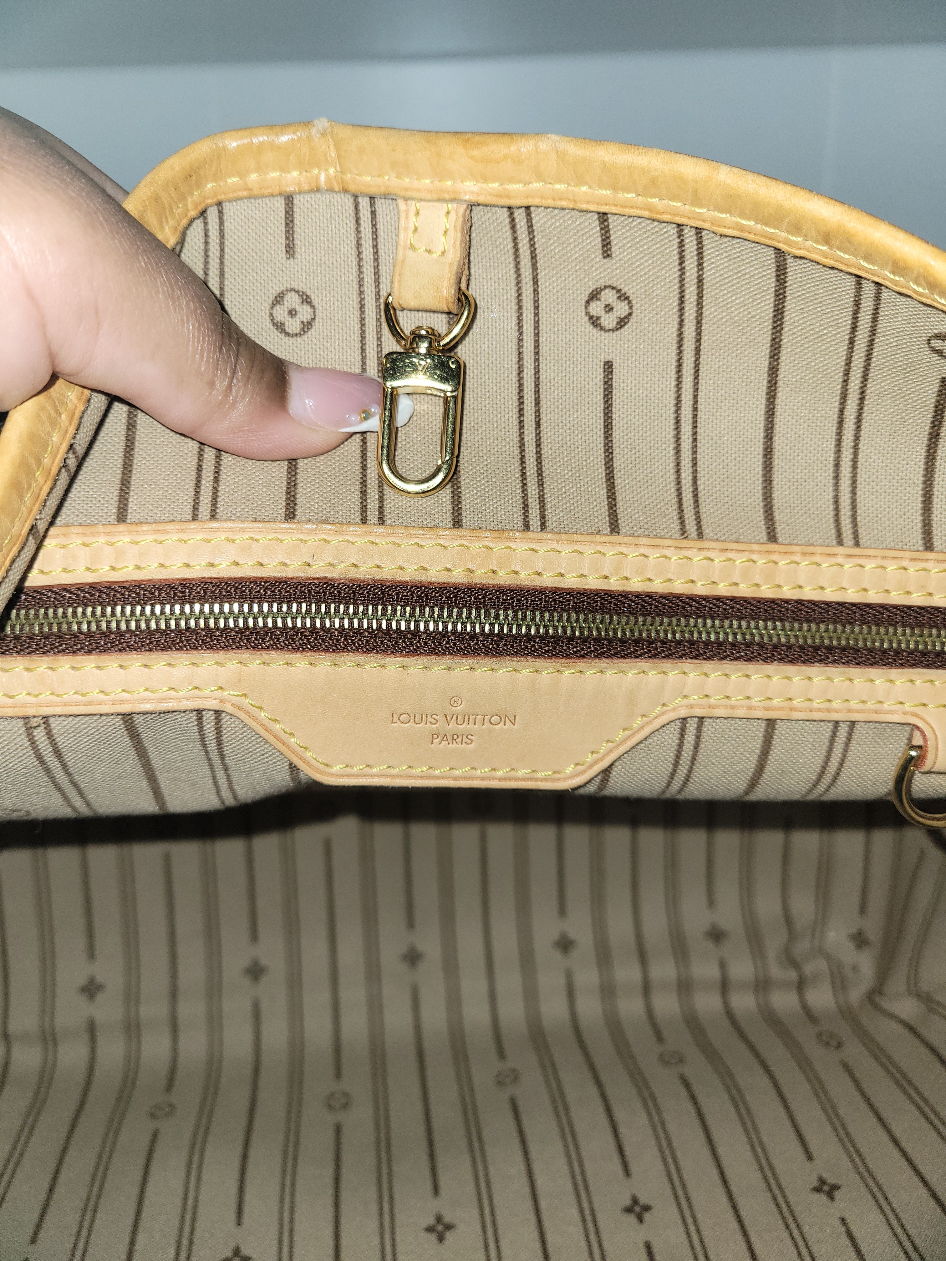 Louis Vuitton ミニスカート 36 ブラウン/イエロー ベルトフロント