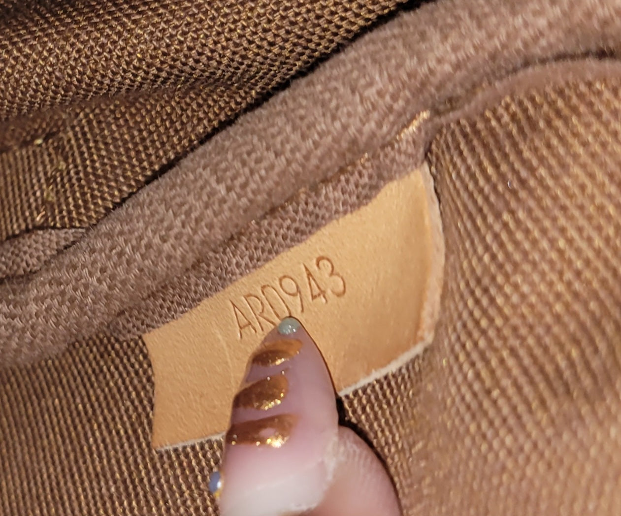 Louis Vuitton Monogram Vintage Saumur 30 AR0943