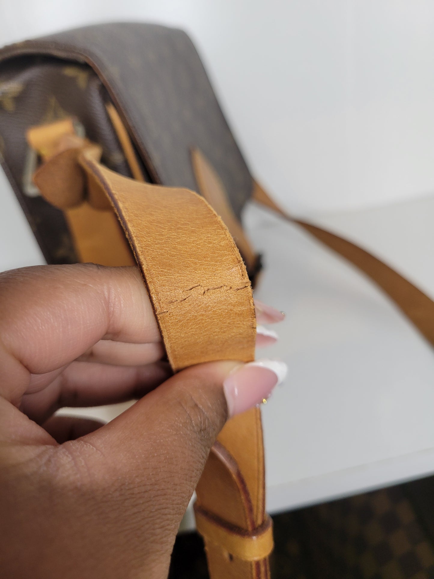 Louis Vuitton Vintage Cartouchiere MM 864 SL