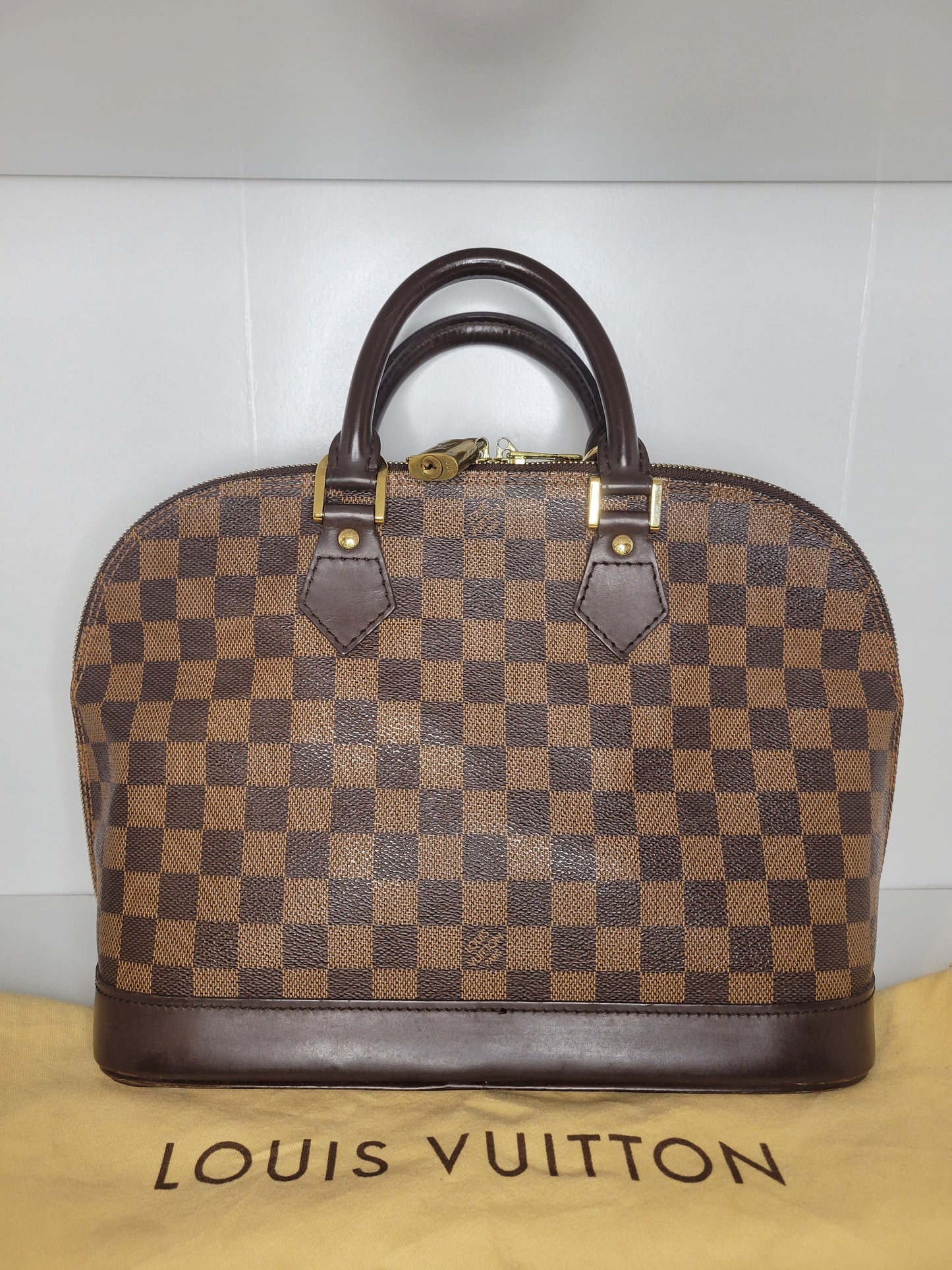 Louis Vuitton Damier Ebene Alma PM FL0024
