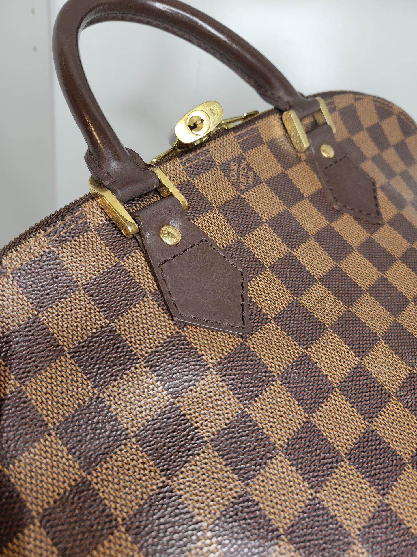 Louis Vuitton Damier Ebene Alma PM FL0024