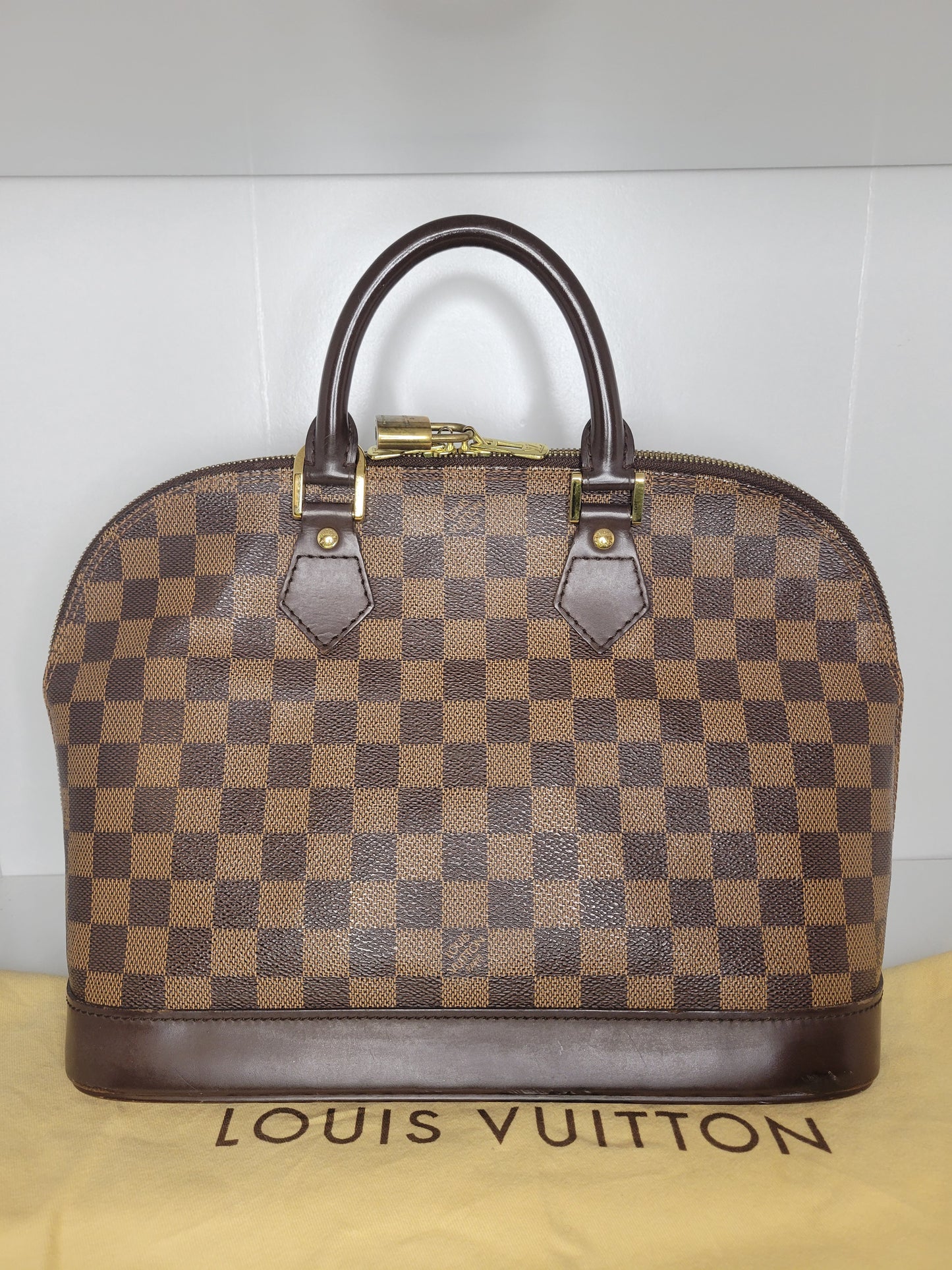 Louis Vuitton Damier Ebene Alma PM FL0024