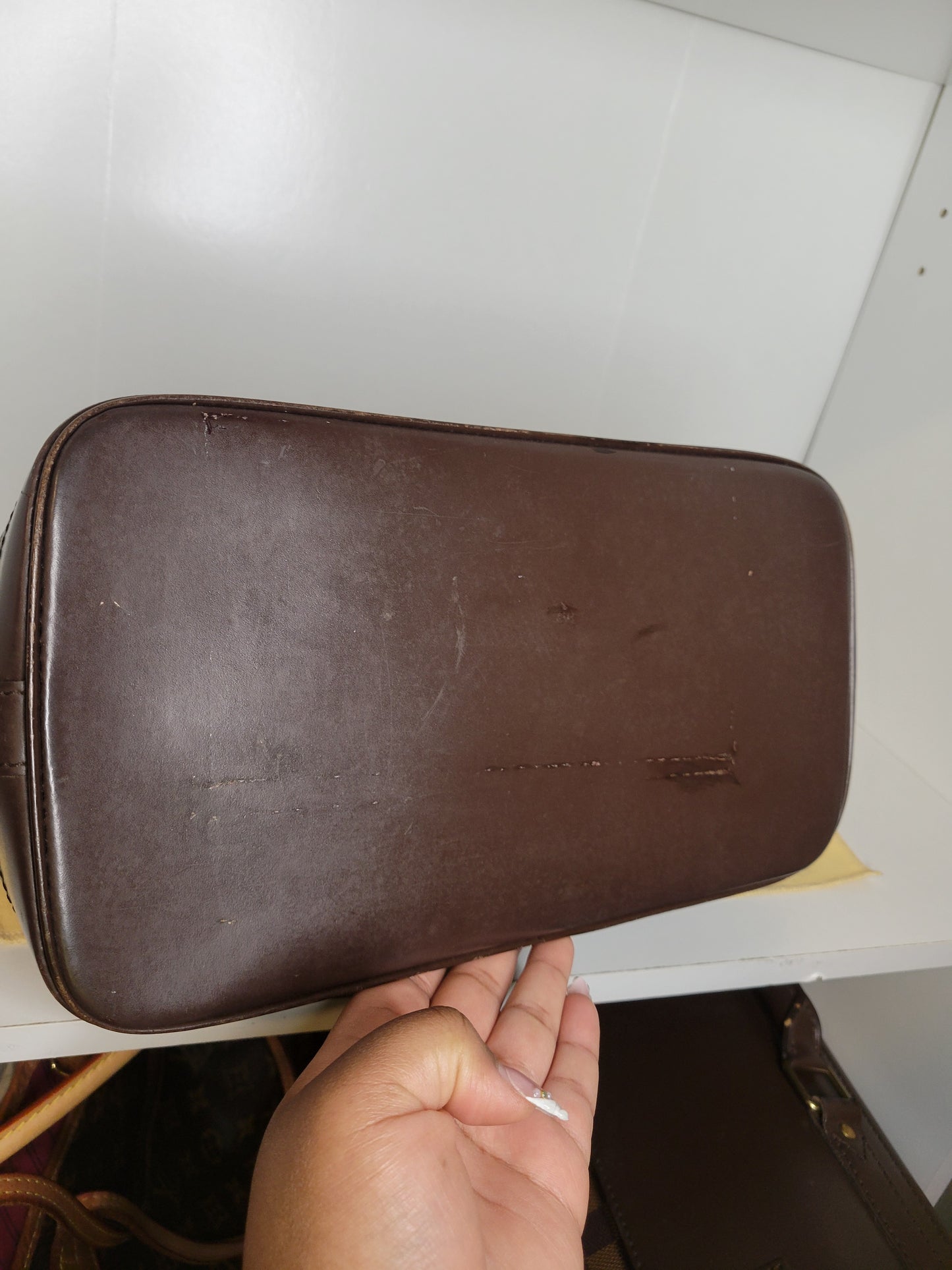 Louis Vuitton Damier Ebene Alma PM FL0024