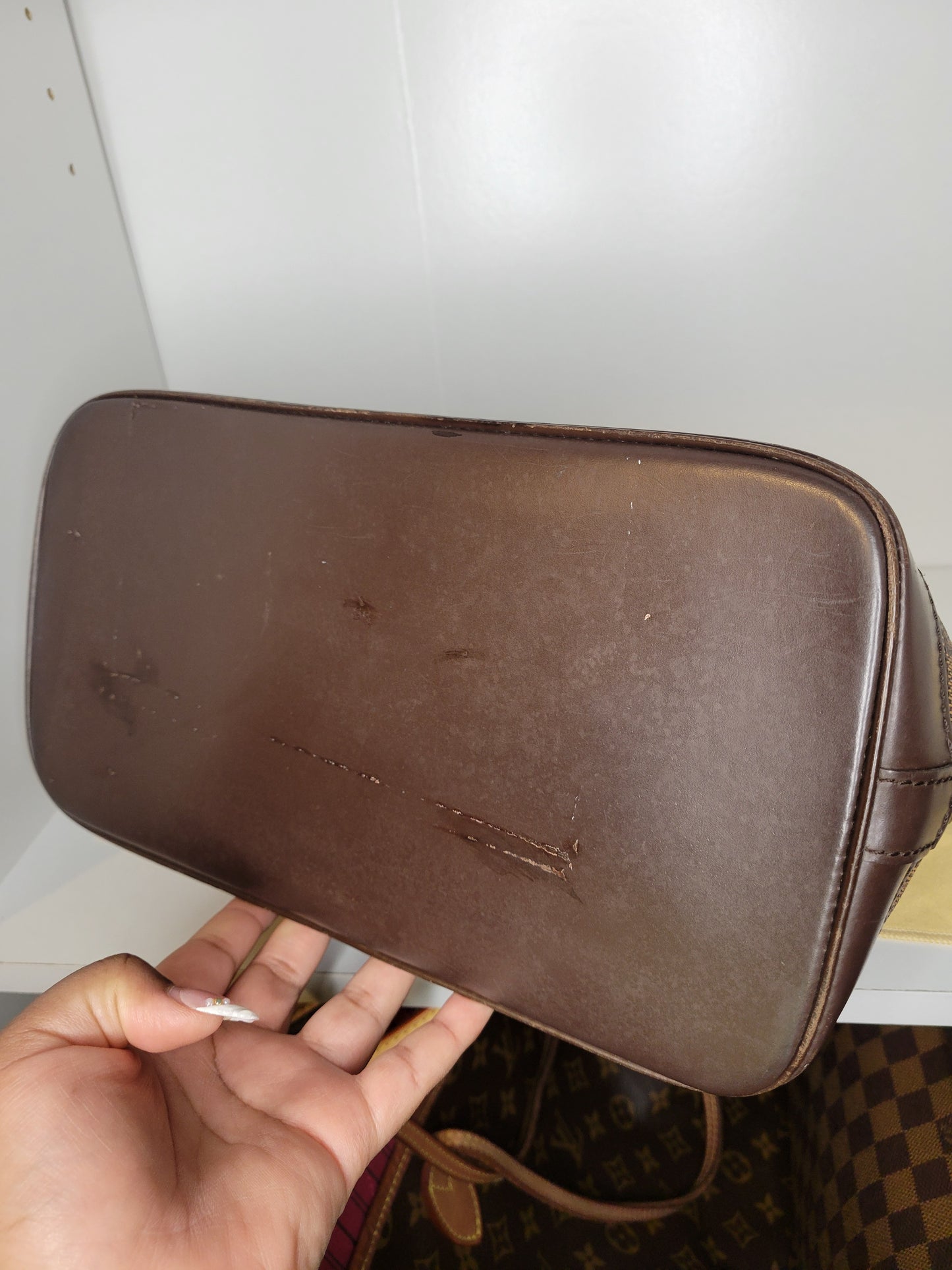 Louis Vuitton Damier Ebene Alma PM FL0024