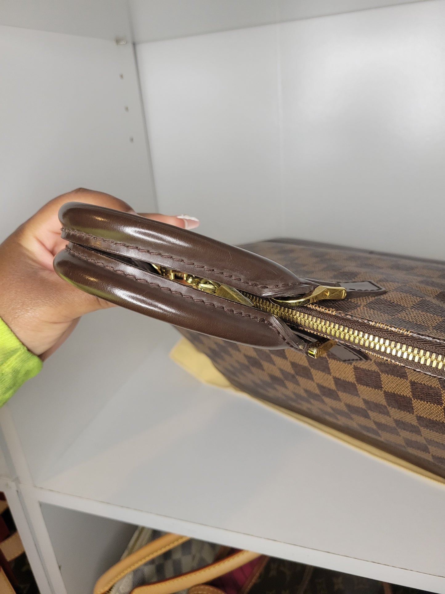 Louis Vuitton Damier Ebene Alma PM FL0024