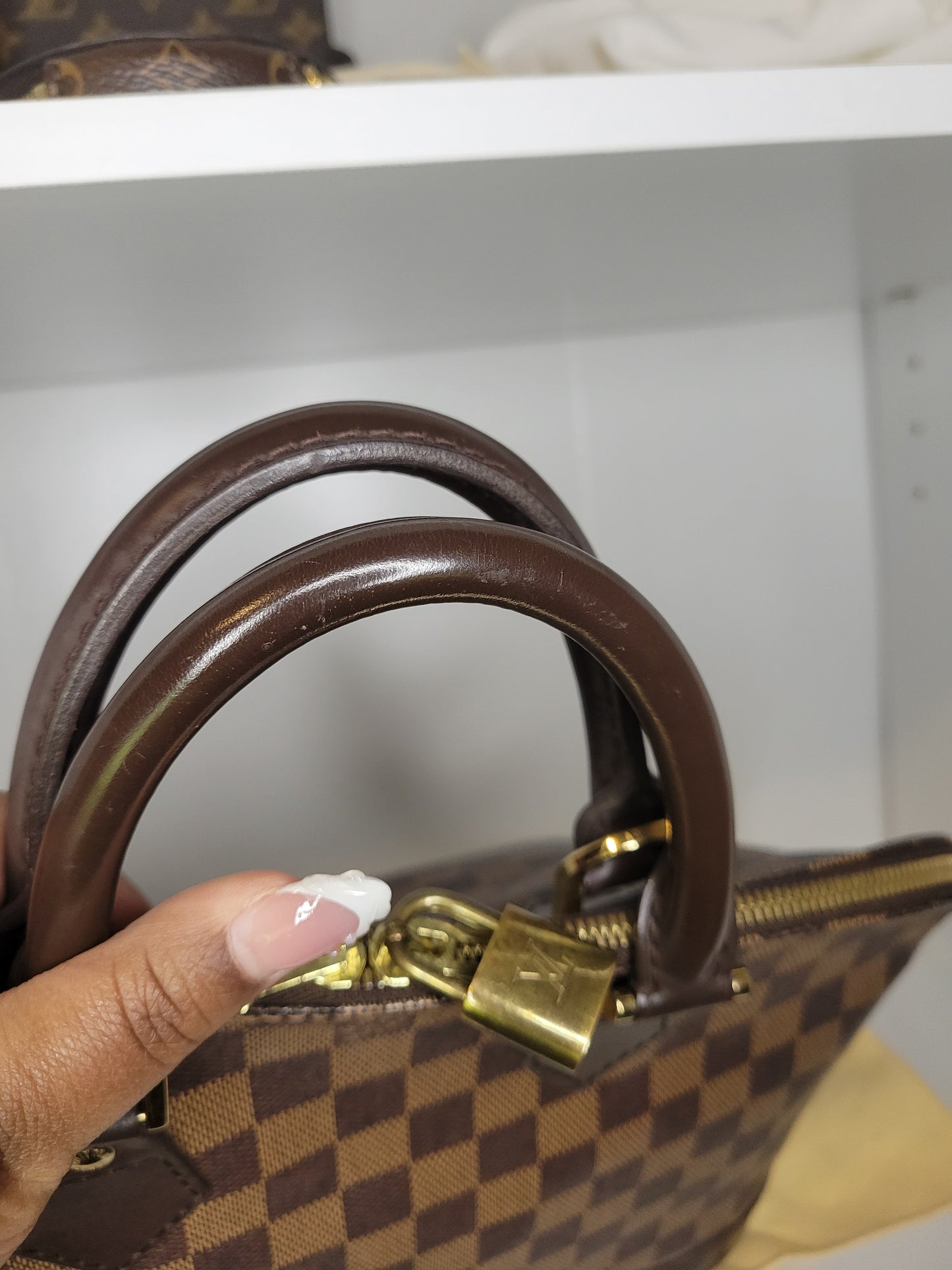 Louis Vuitton Damier Ebene Alma PM FL0024