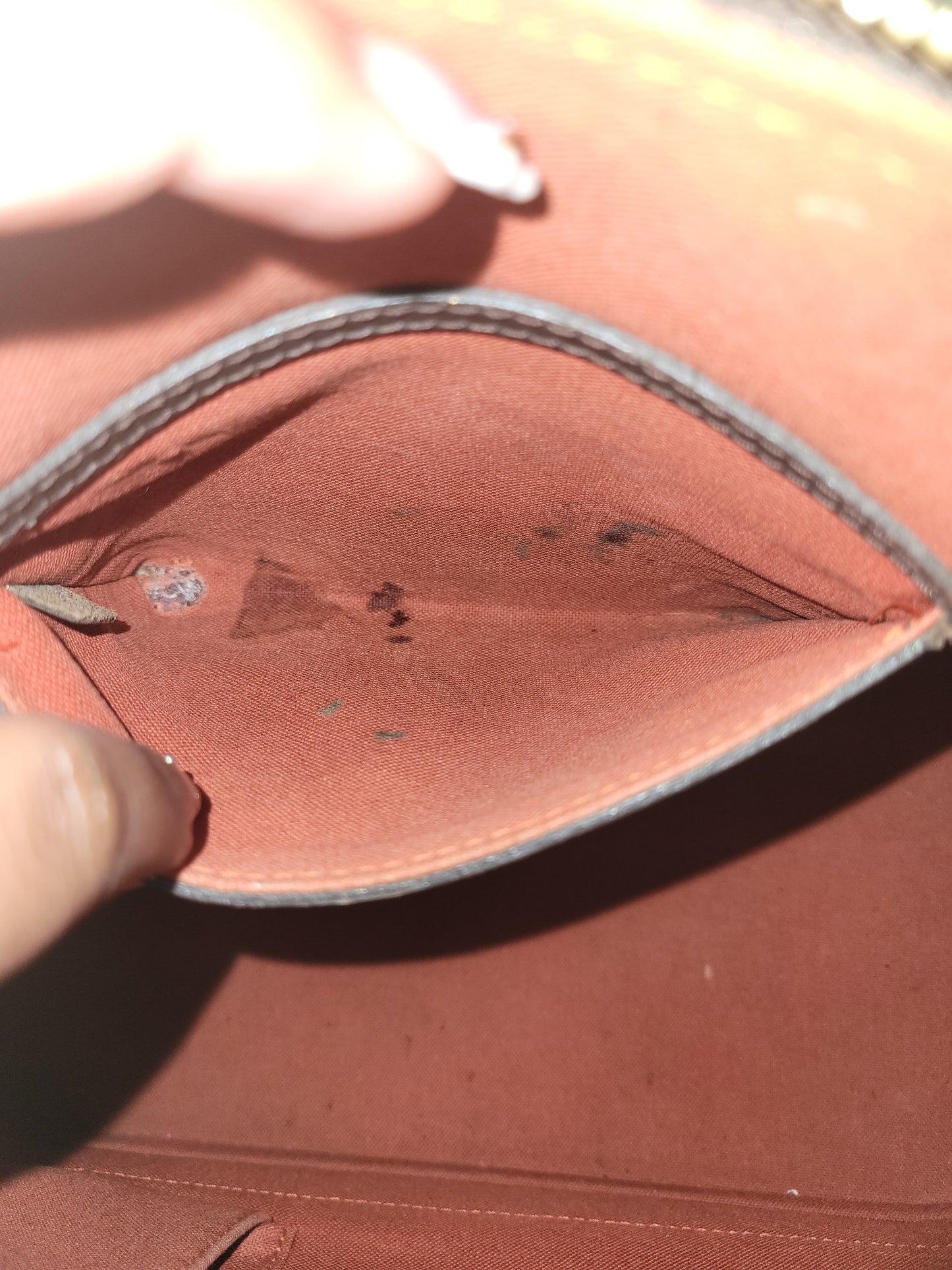 Louis Vuitton Damier Ebene Alma PM FL0024