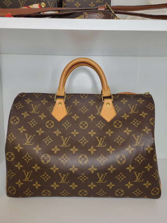 Louis Vuitton Monogram Speedy 35 MB0062