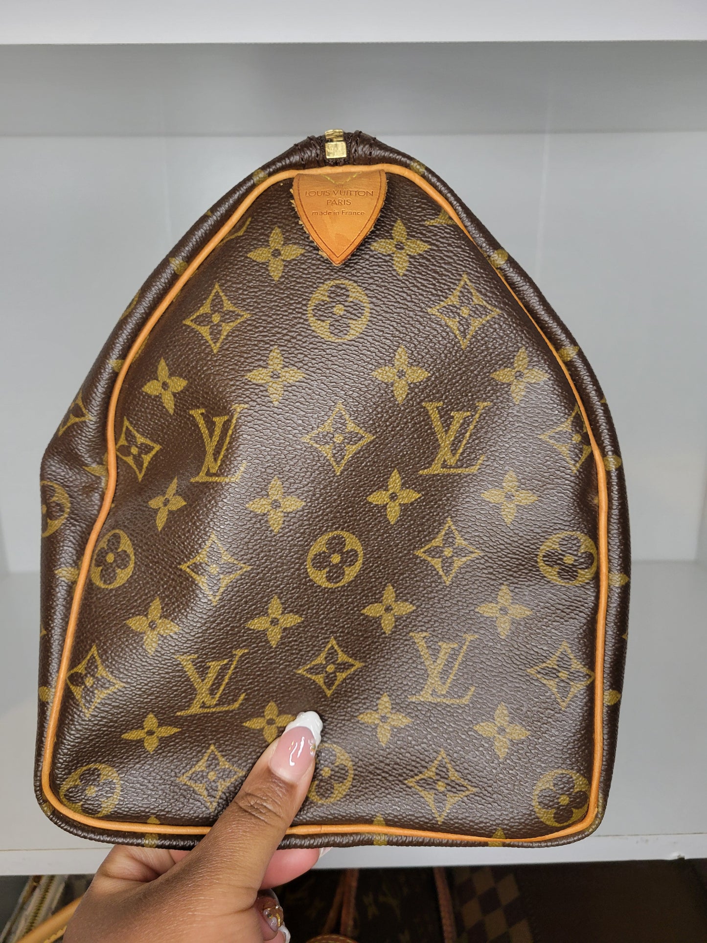 Louis Vuitton Monogram Speedy 35 MB0062