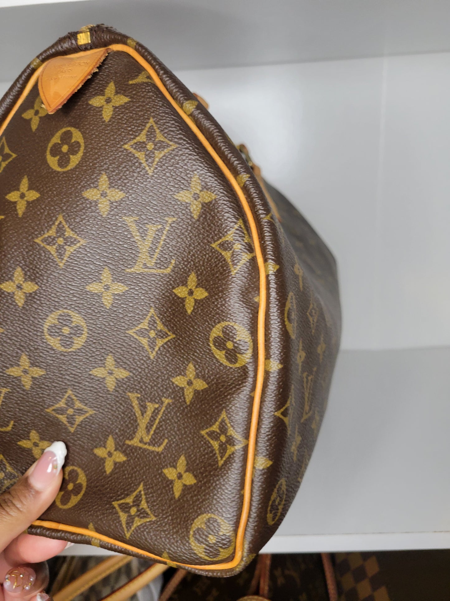 Louis Vuitton Monogram Speedy 35 MB0062
