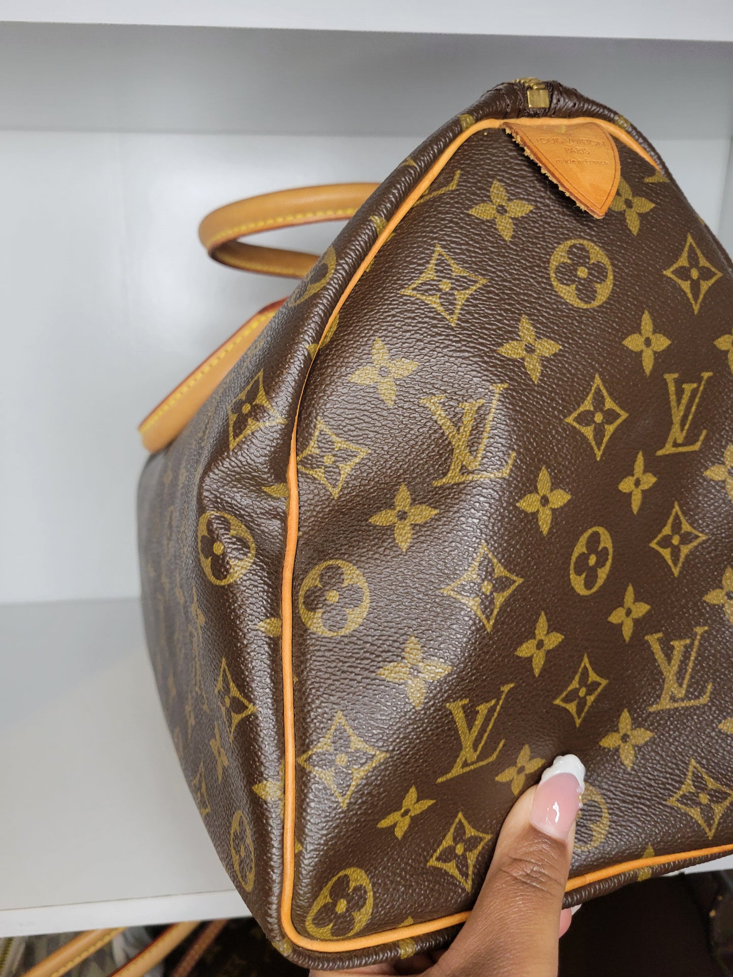 Louis Vuitton Monogram Speedy 35 MB0062