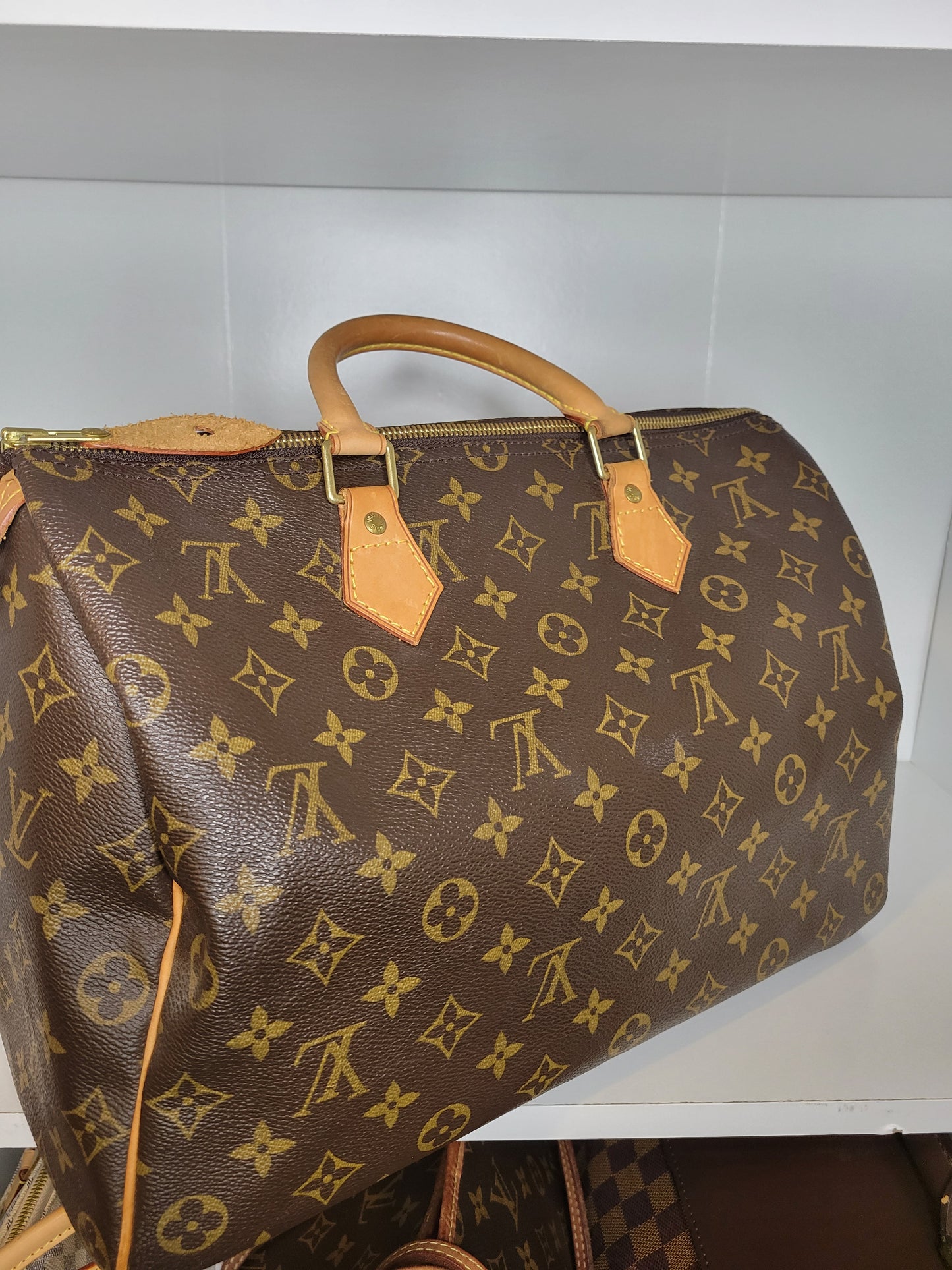 Louis Vuitton Monogram Speedy 35 MB0062