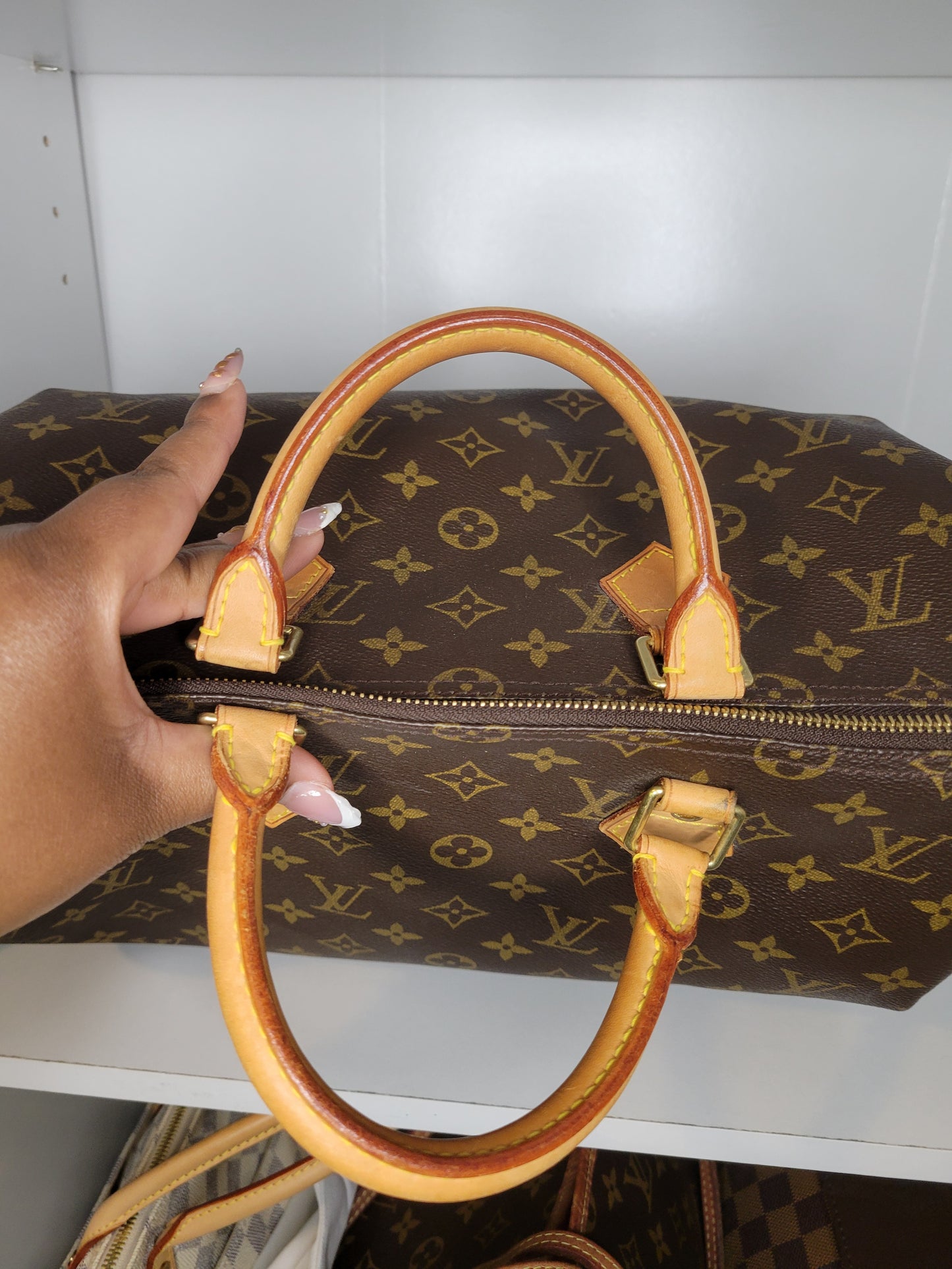 Louis Vuitton Monogram Speedy 35 MB0062
