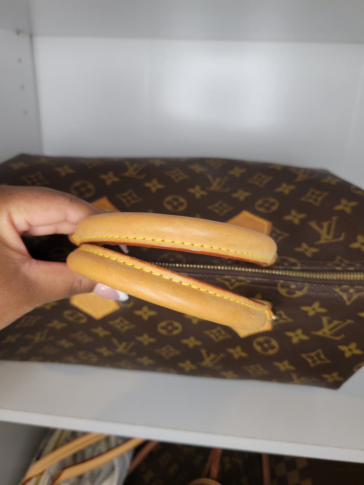 Louis Vuitton Monogram Speedy 35 MB0062