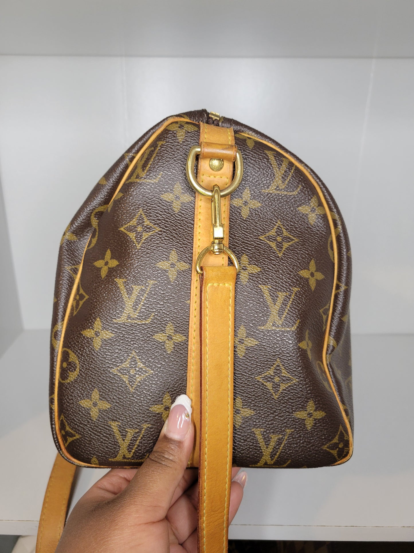 Louis Vuitton Monogram Speedy 30 Bandouliere SD2142