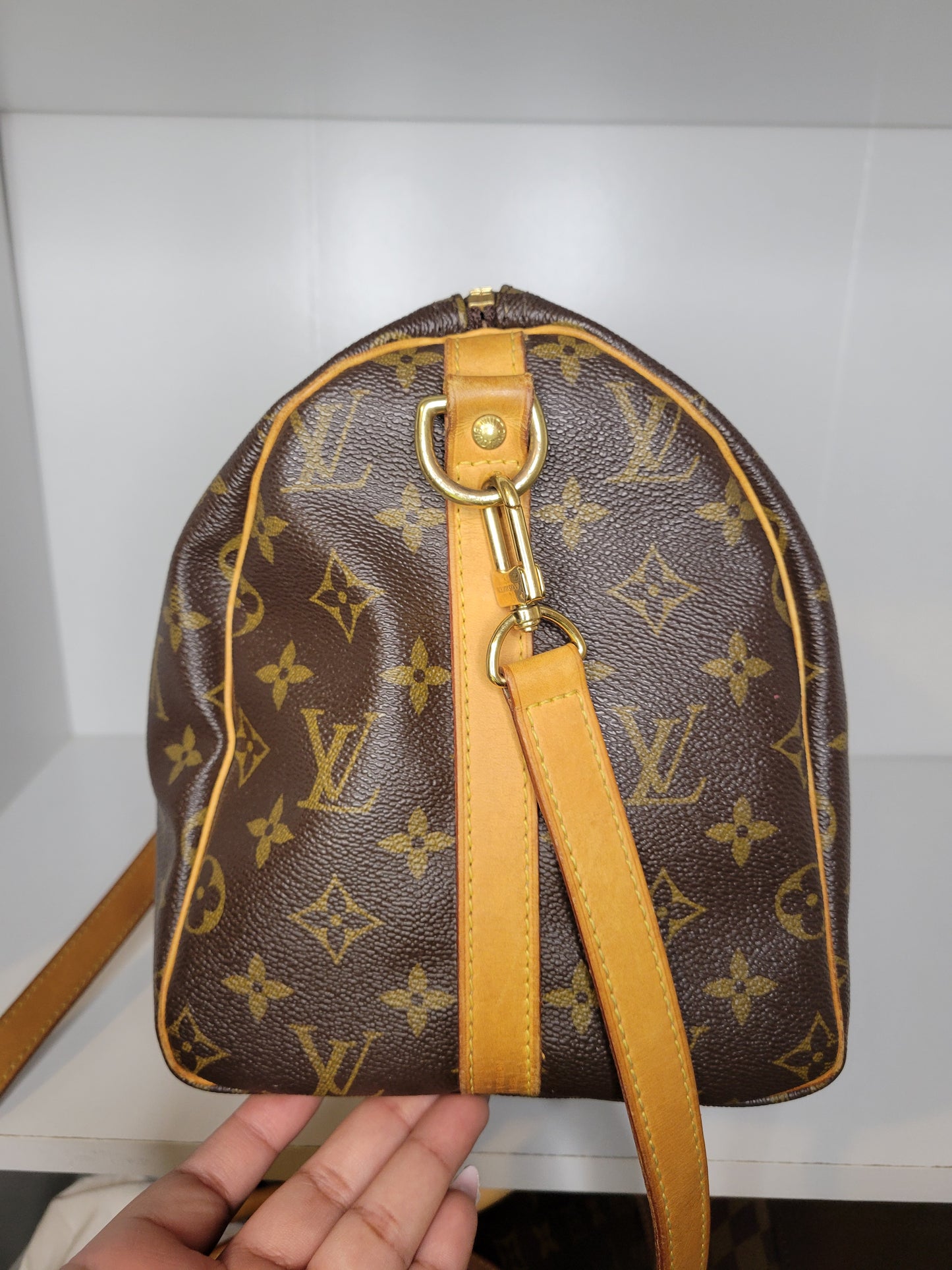 Louis Vuitton Monogram Speedy 30 Bandouliere SD2142