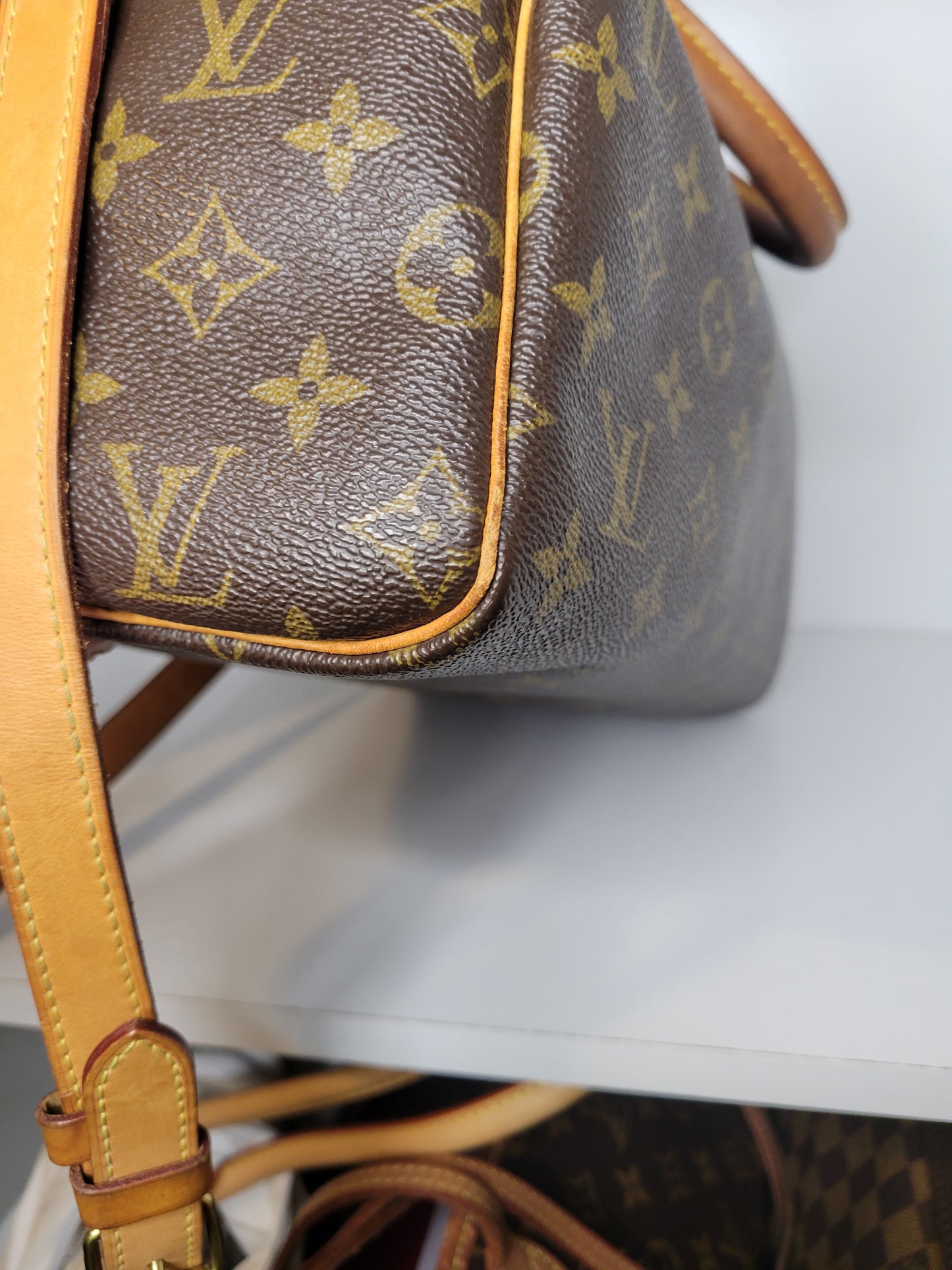 Louis Vuitton Monogram Speedy 30 Bandouliere SD2142