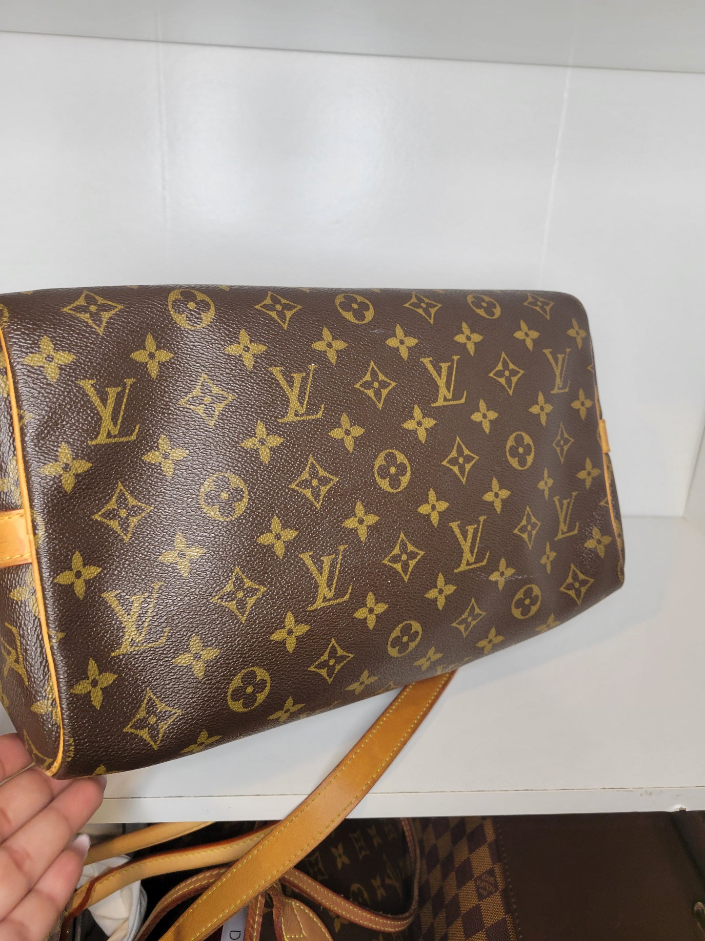 Louis Vuitton Monogram Speedy 30 Bandouliere SD2142