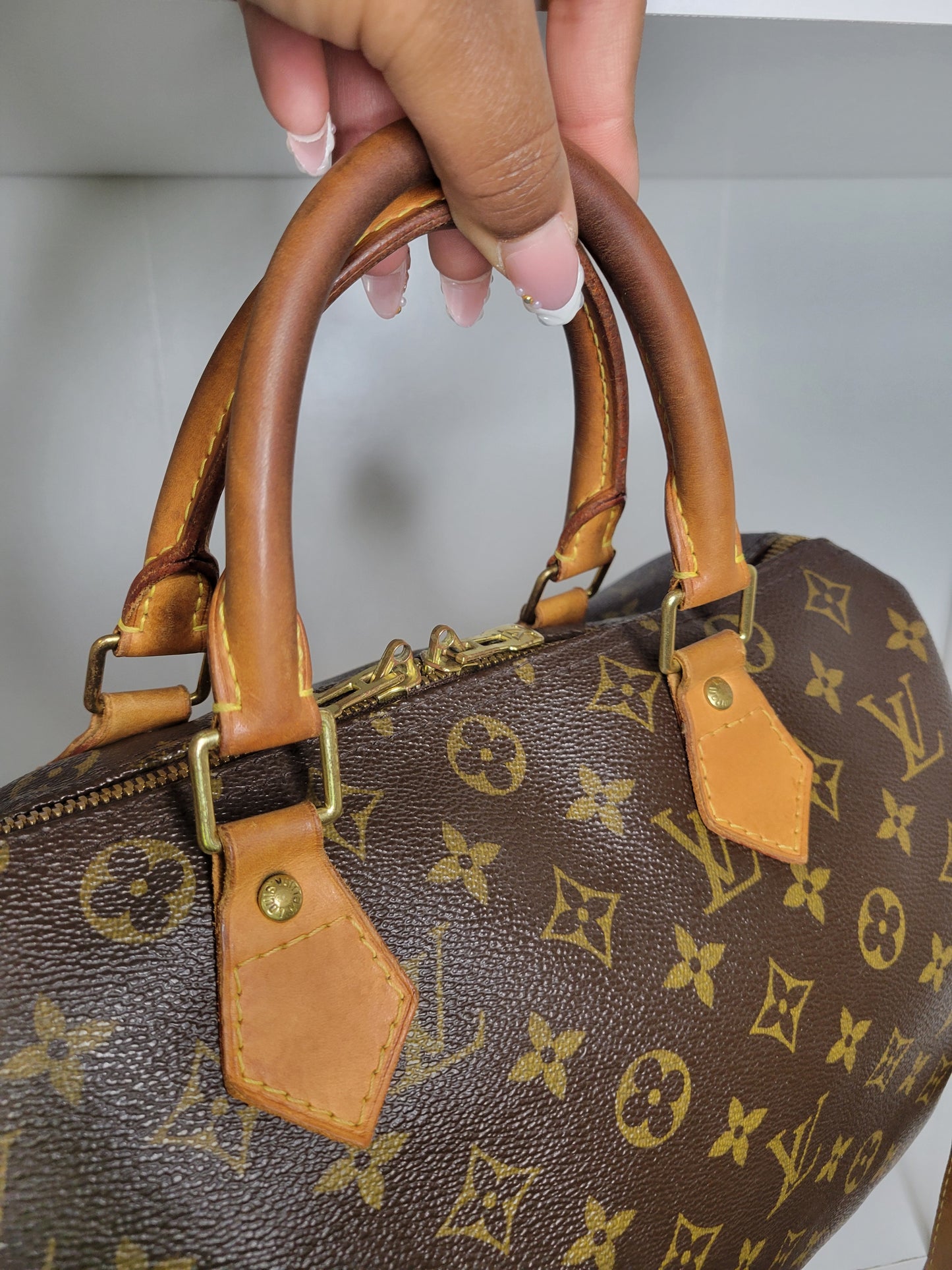 Louis Vuitton Monogram Speedy 30 Bandouliere SD2142