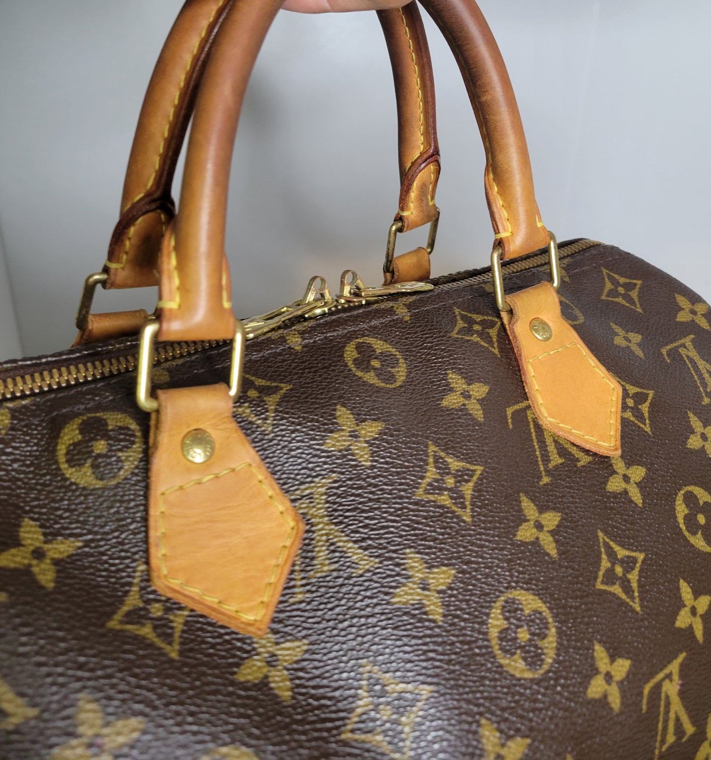 Louis Vuitton Monogram Speedy 30 Bandouliere SD2142