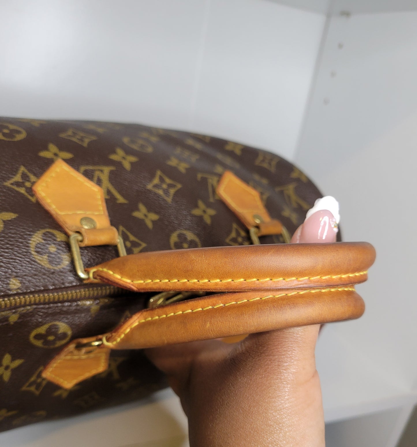 Louis Vuitton Monogram Speedy 30 Bandouliere SD2142