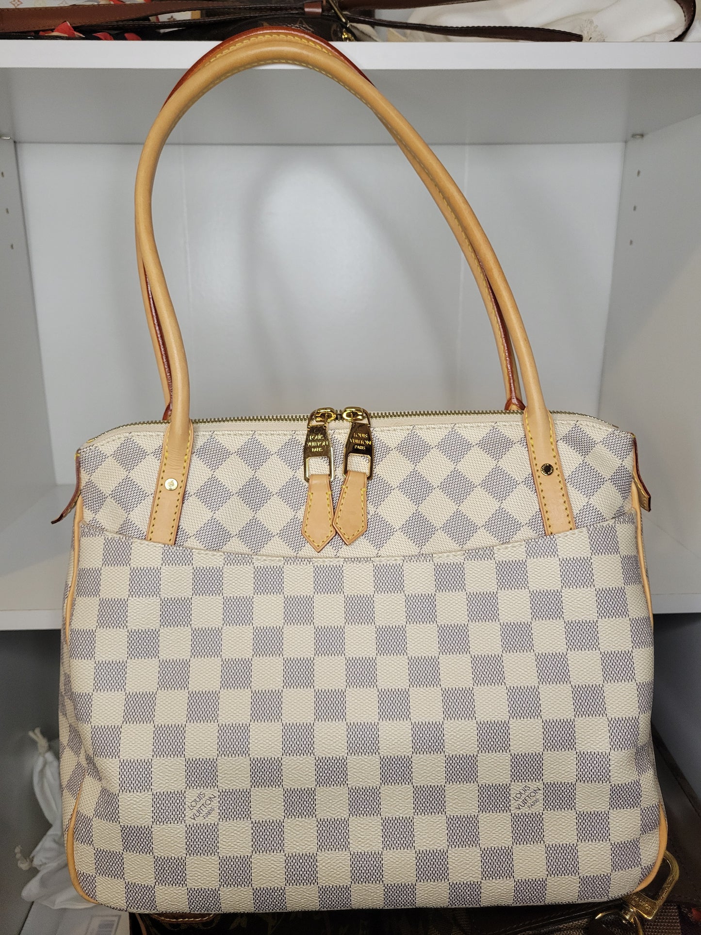 Louis Vuitton Damier Azur Figheri PM TR2192
