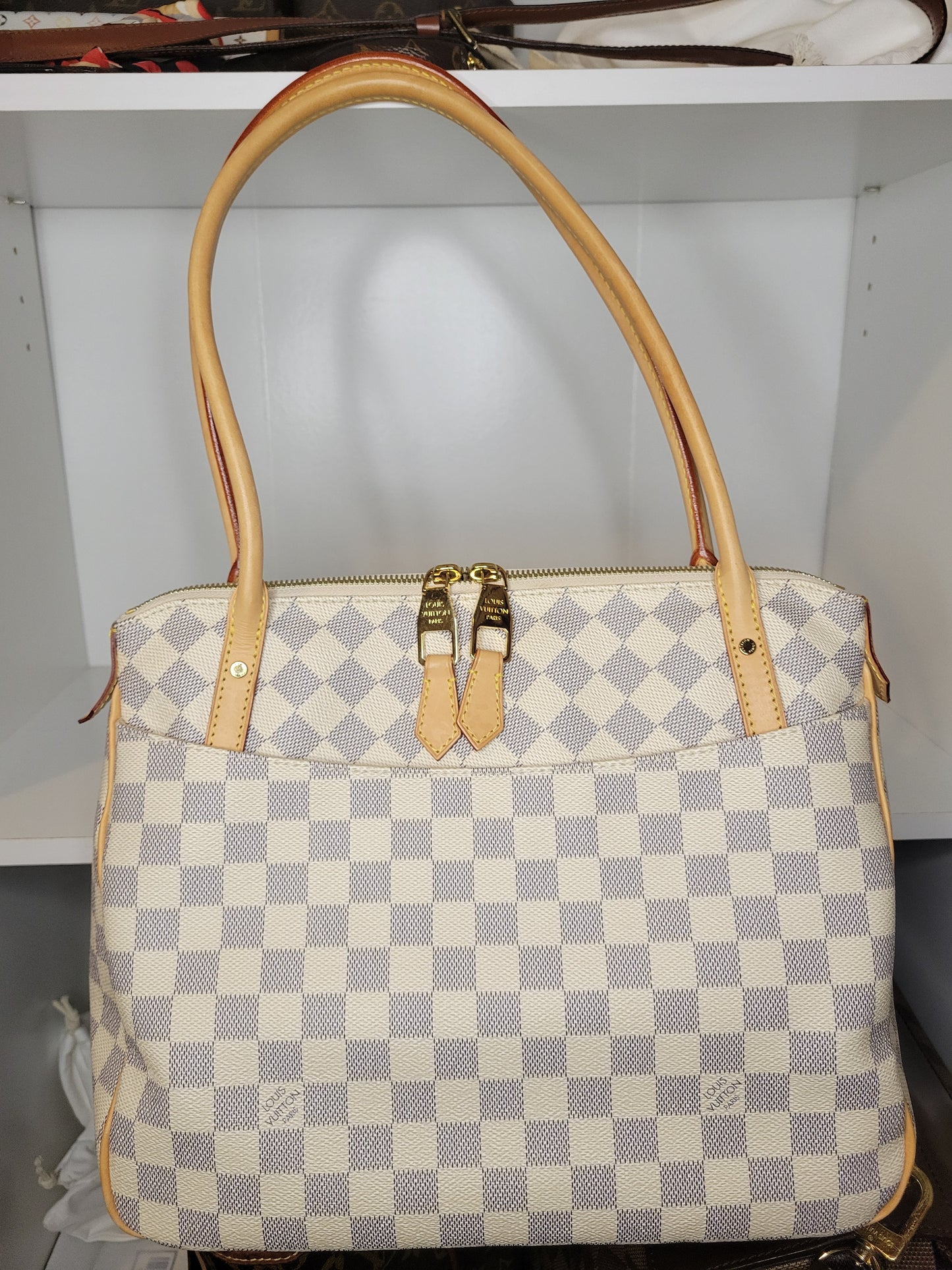 Louis Vuitton Damier Azur Figheri PM TR2192