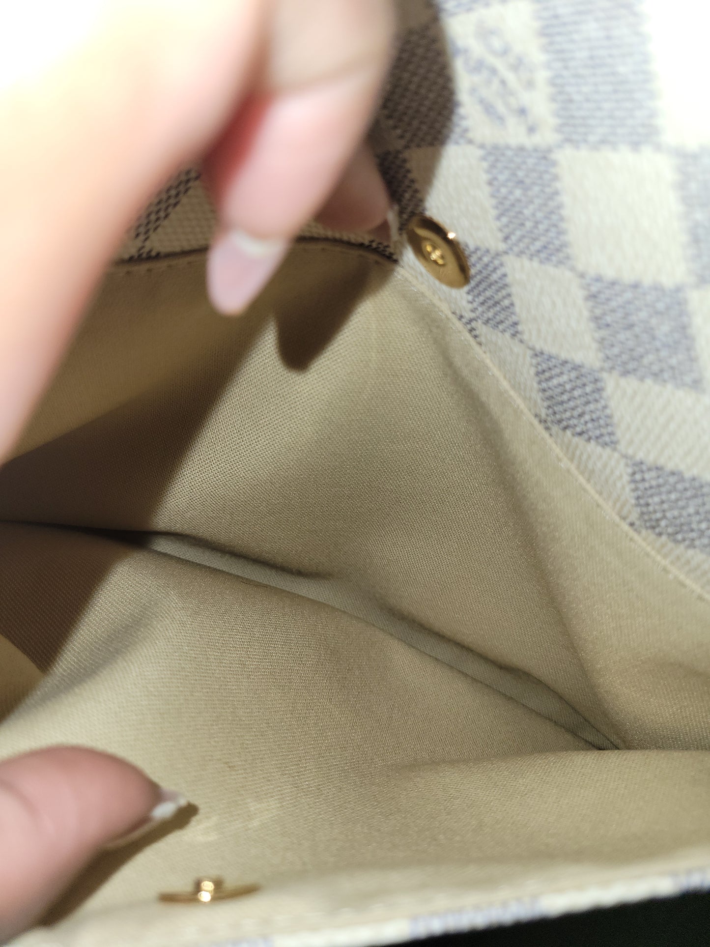 Louis Vuitton Damier Azur Figheri PM TR2192