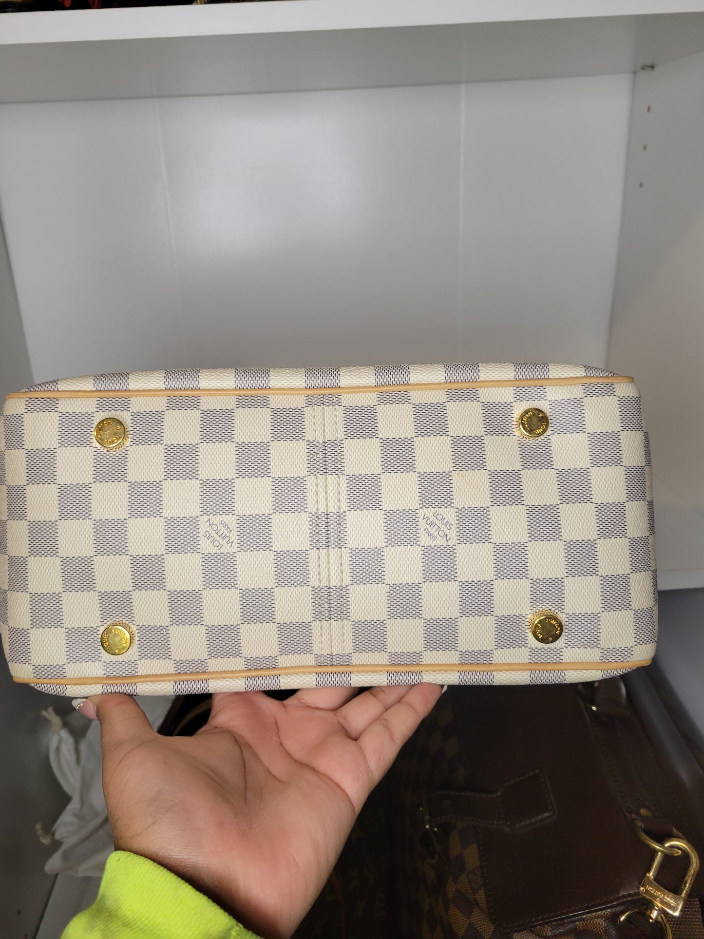Louis Vuitton Damier Azur Figheri PM TR2192