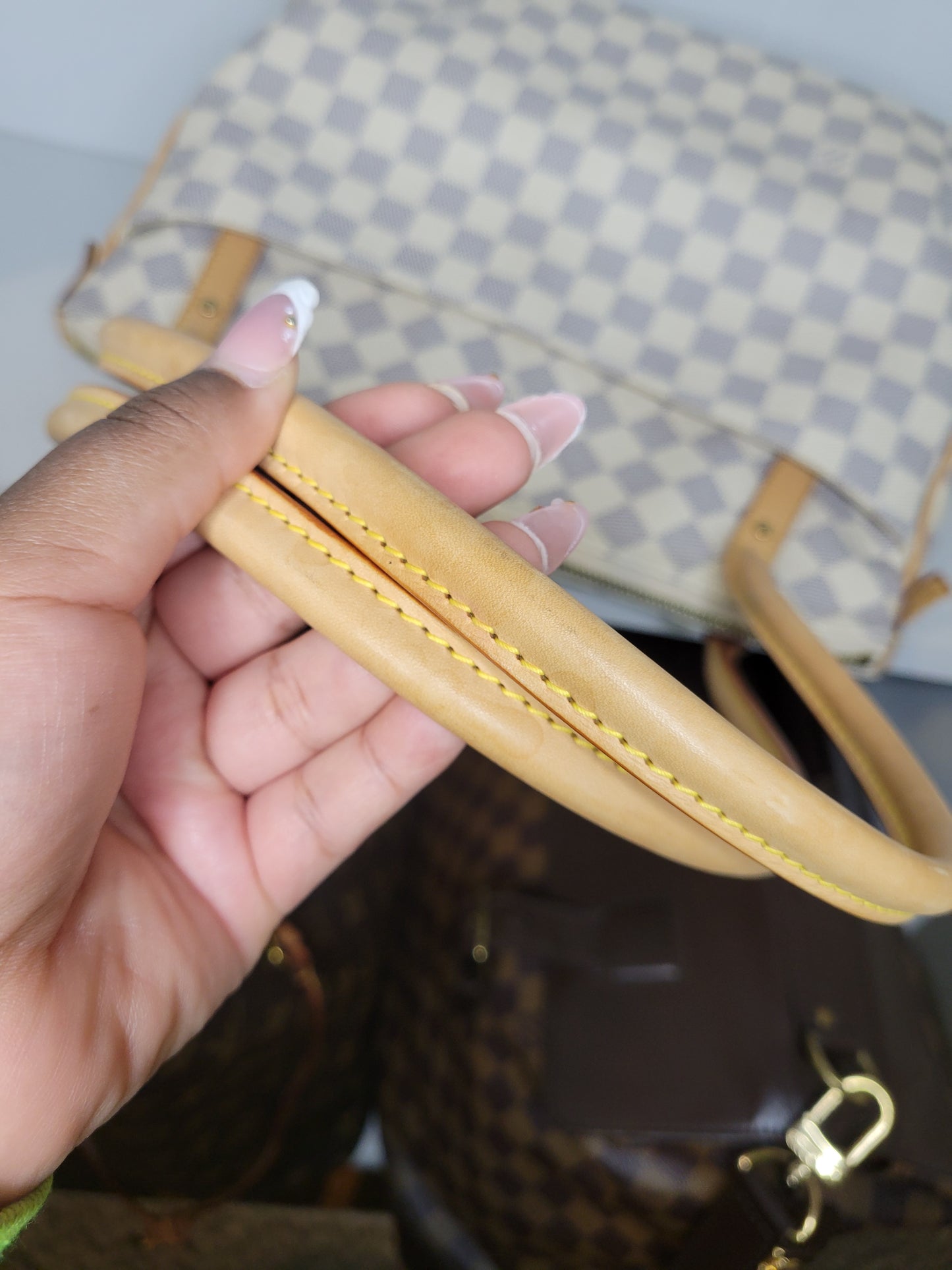 Louis Vuitton Damier Azur Figheri PM TR2192