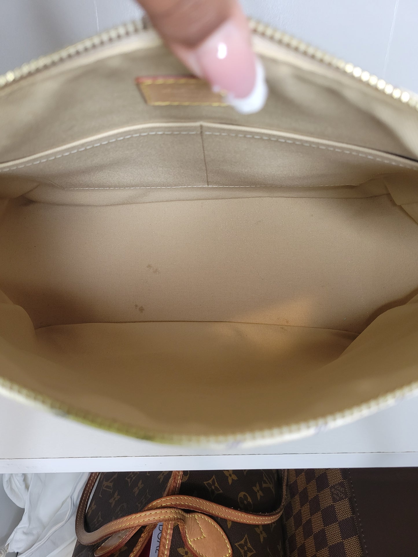 Louis Vuitton Damier Azur Figheri PM TR2192