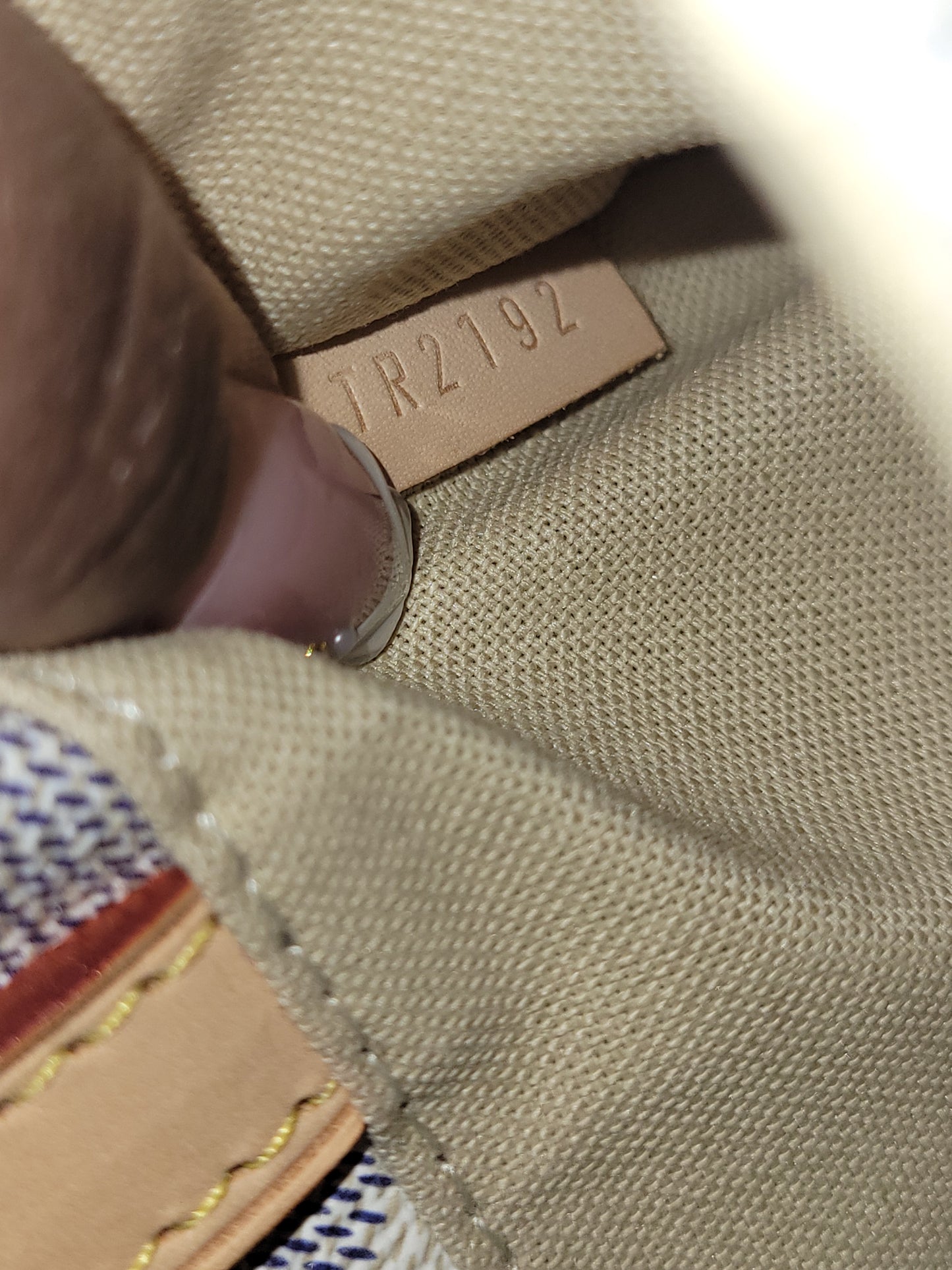 Louis Vuitton Damier Azur Figheri PM TR2192