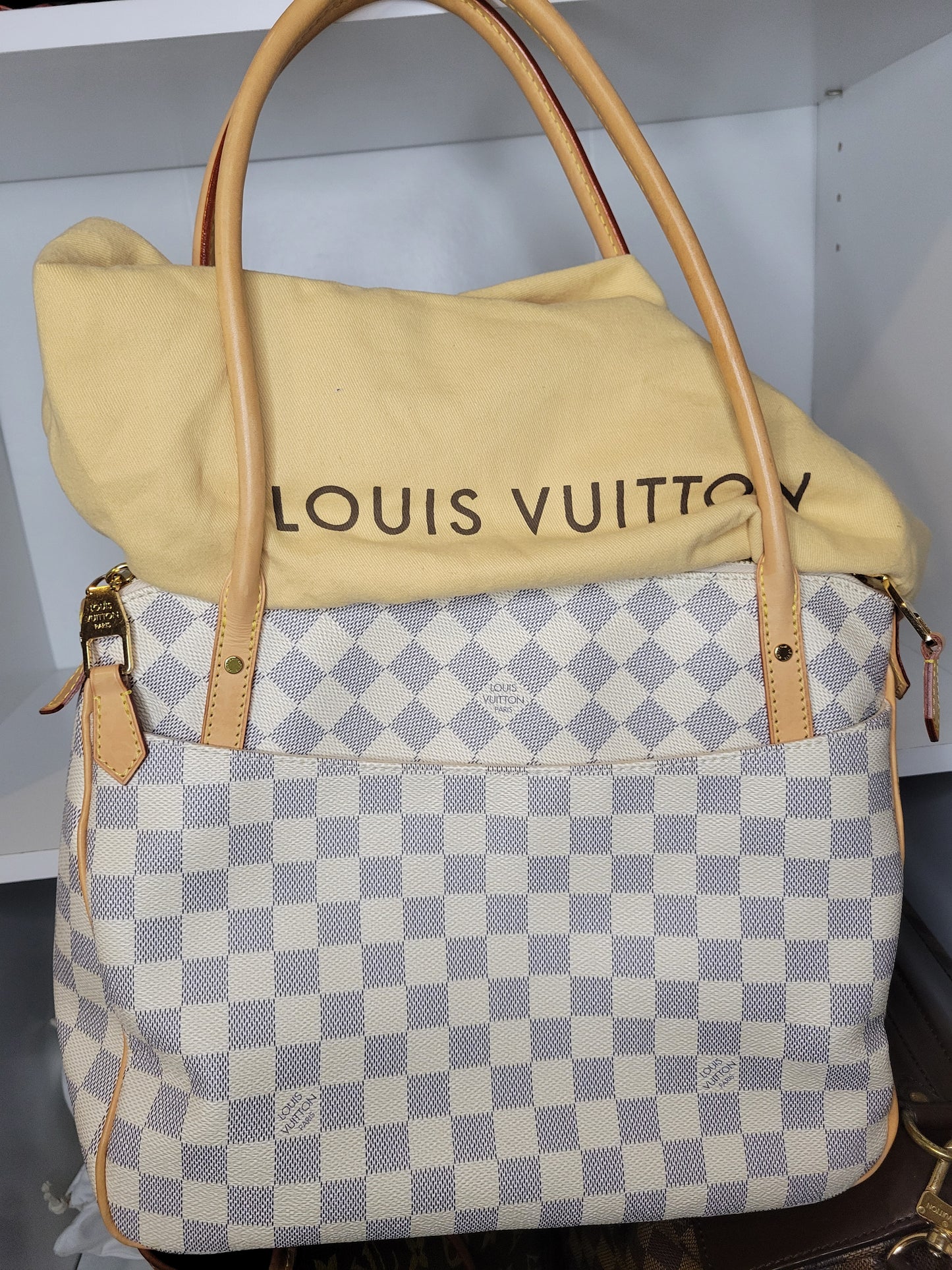 Louis Vuitton Damier Azur Figheri PM TR2192