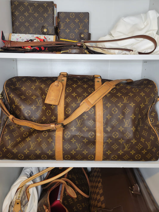 Louis Vuitton Keepall Bandouliere 55 VI873