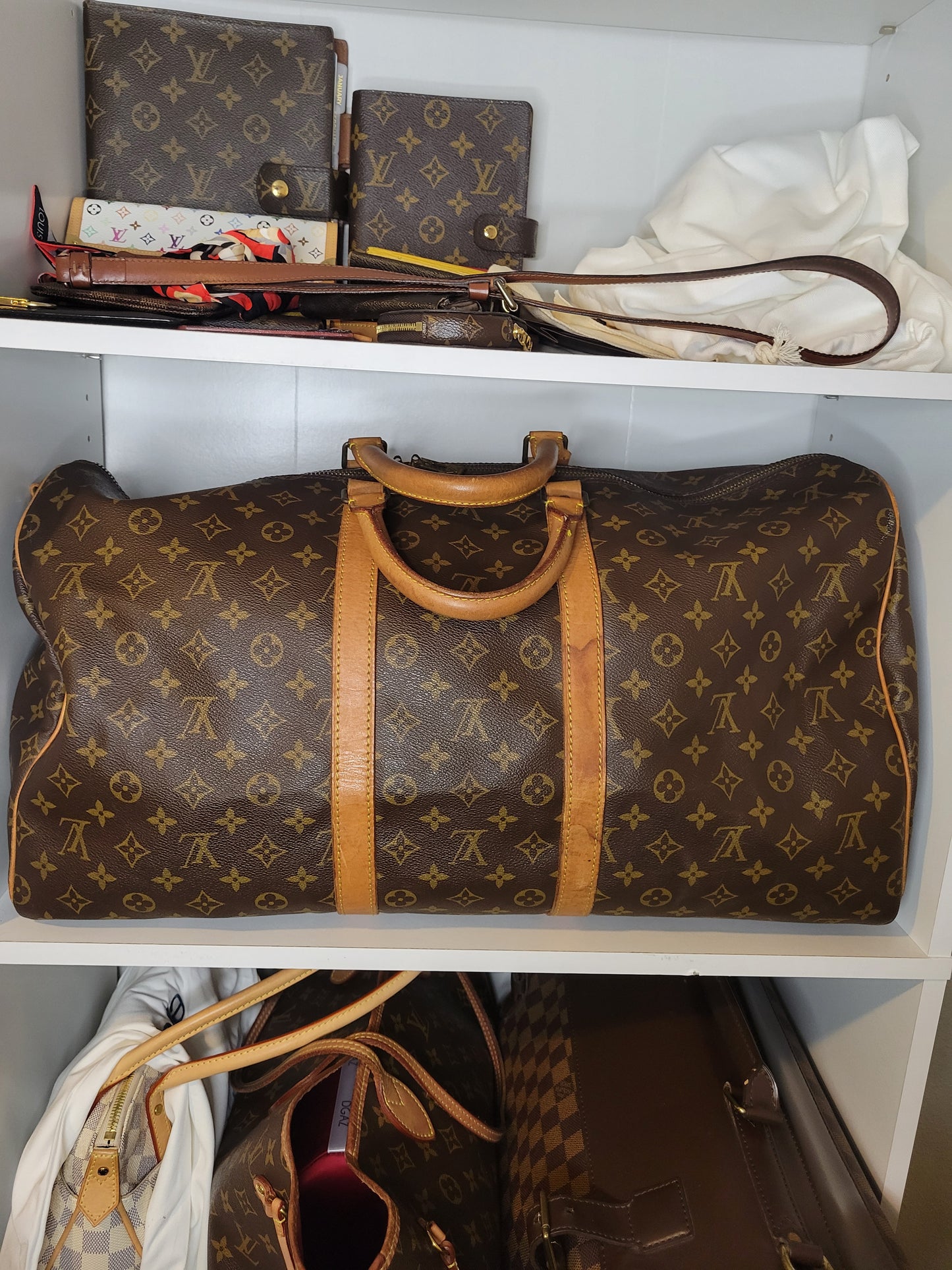 Louis Vuitton Keepall Bandouliere 55 VI873
