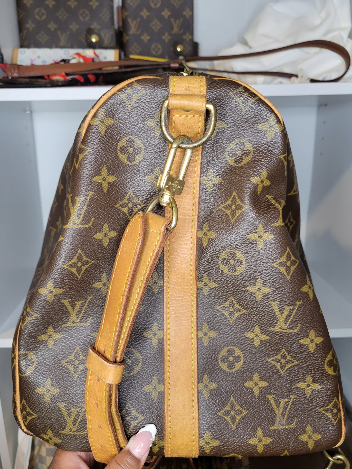 Louis Vuitton Keepall Bandouliere 55 VI873
