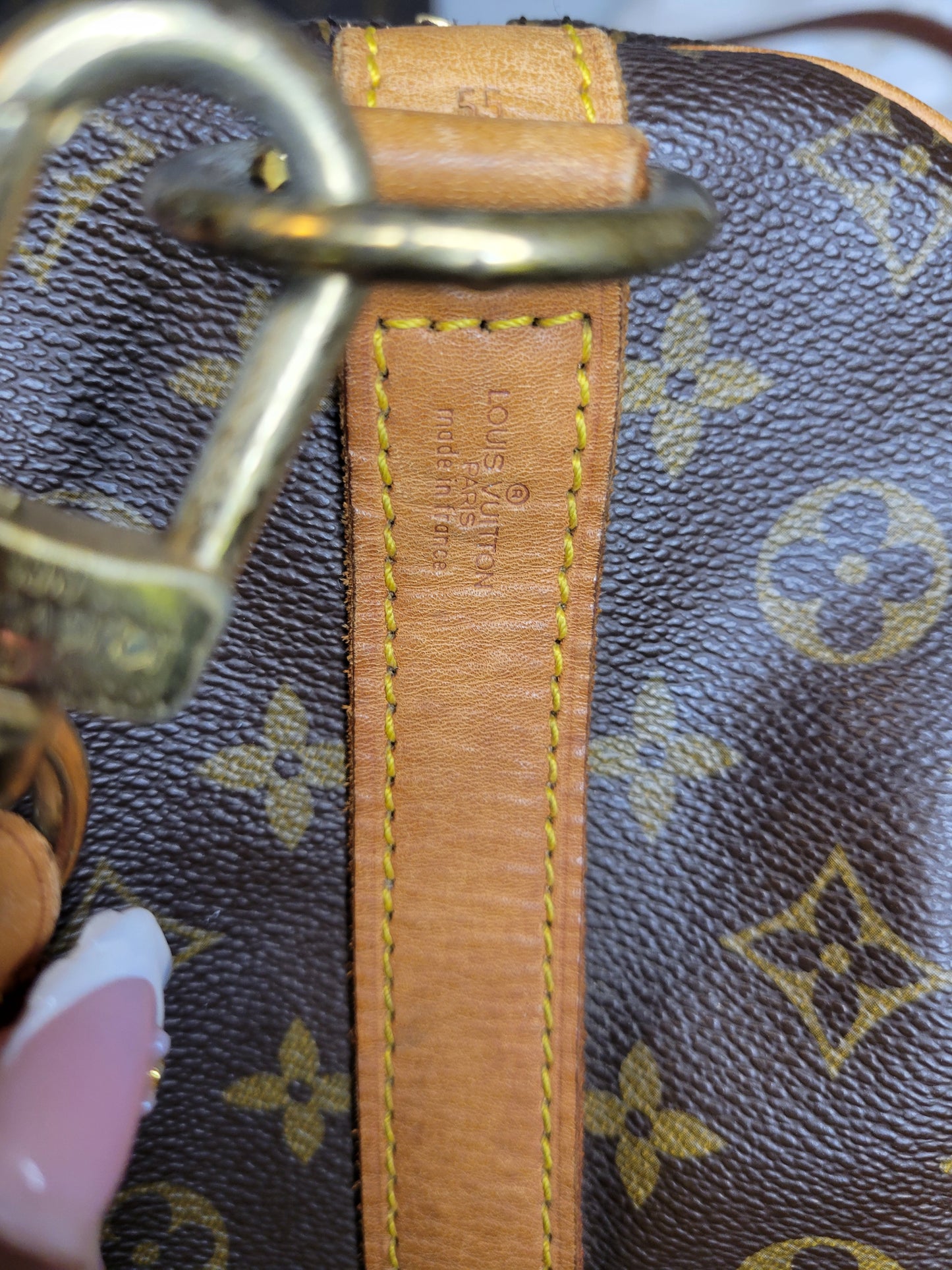 Louis Vuitton Keepall Bandouliere 55 VI873